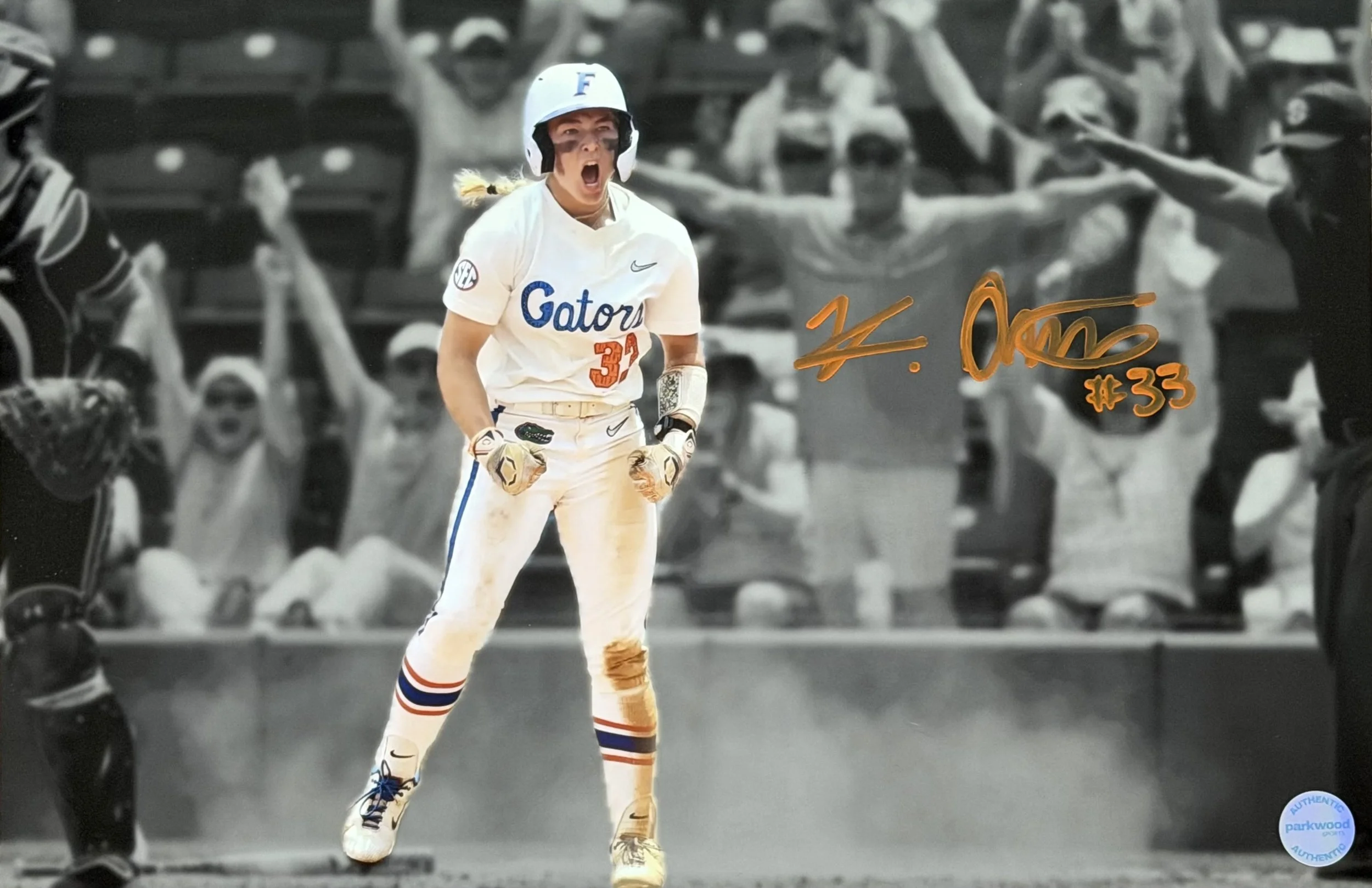 Korbe Otis - Signed 12x18 Photo - Florida Gators "Celebration" 2/2