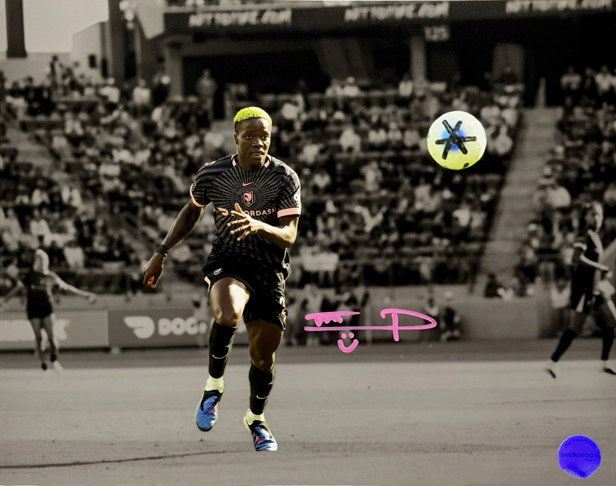 Prisca Chilufya - Signed 11x14 Photo - Angel City FC