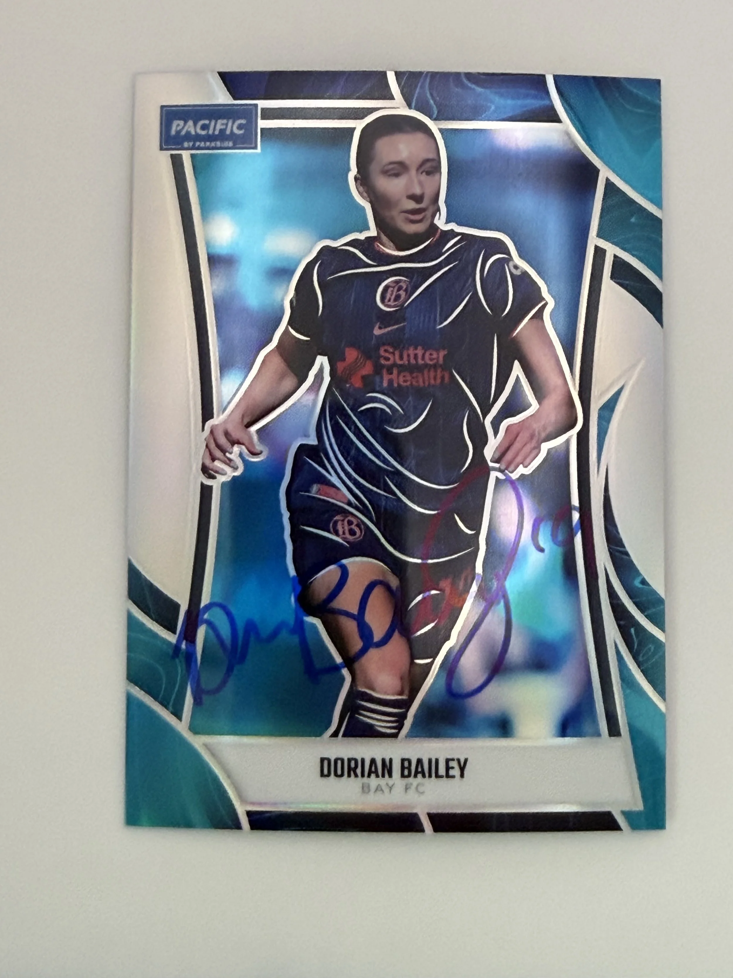 Signed 2025 Parkside Pacific Dorian Bailey #162