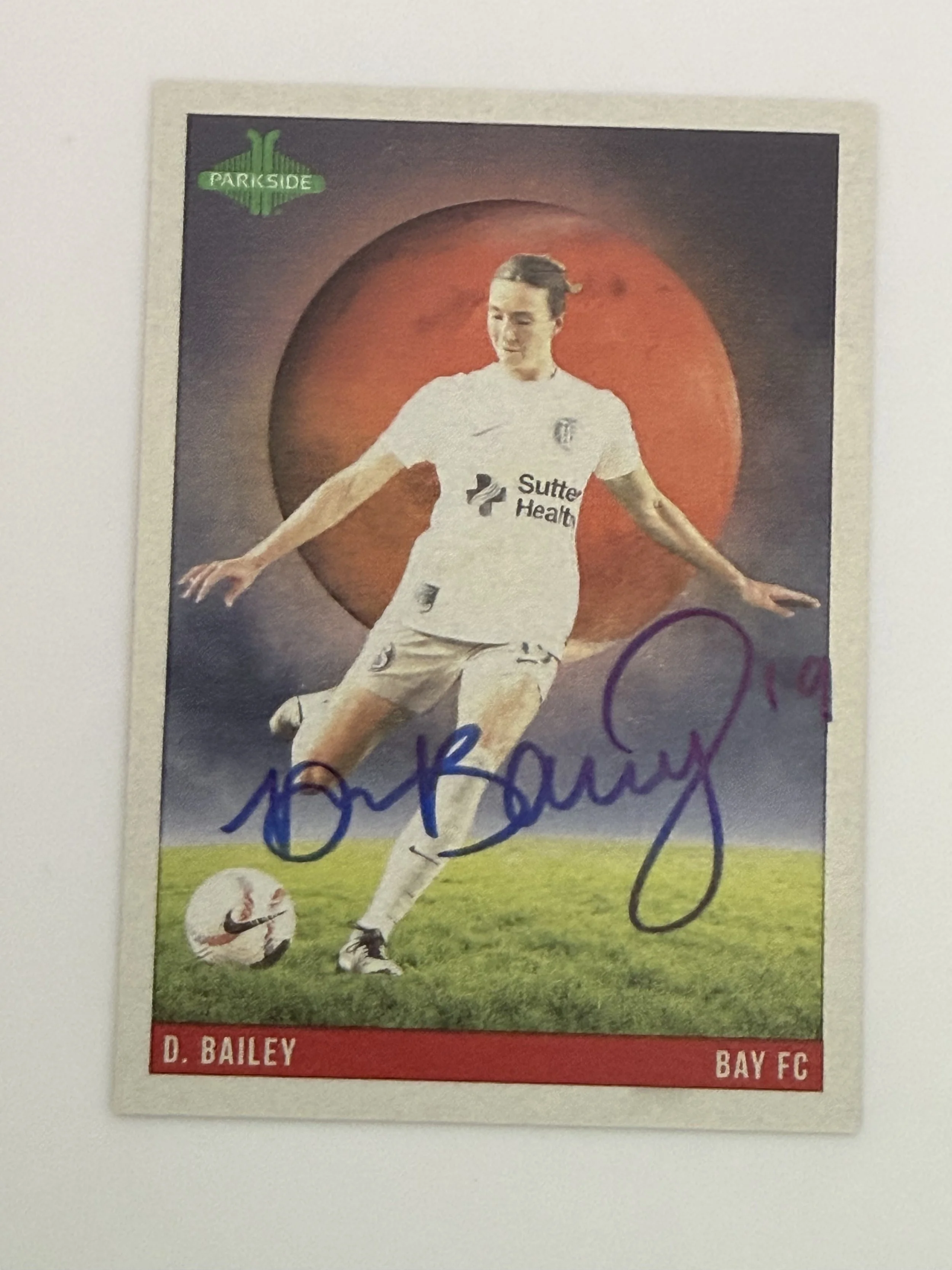 Signed 2025 Parkside Dorian Bailey Mars Vol. 1 #10
