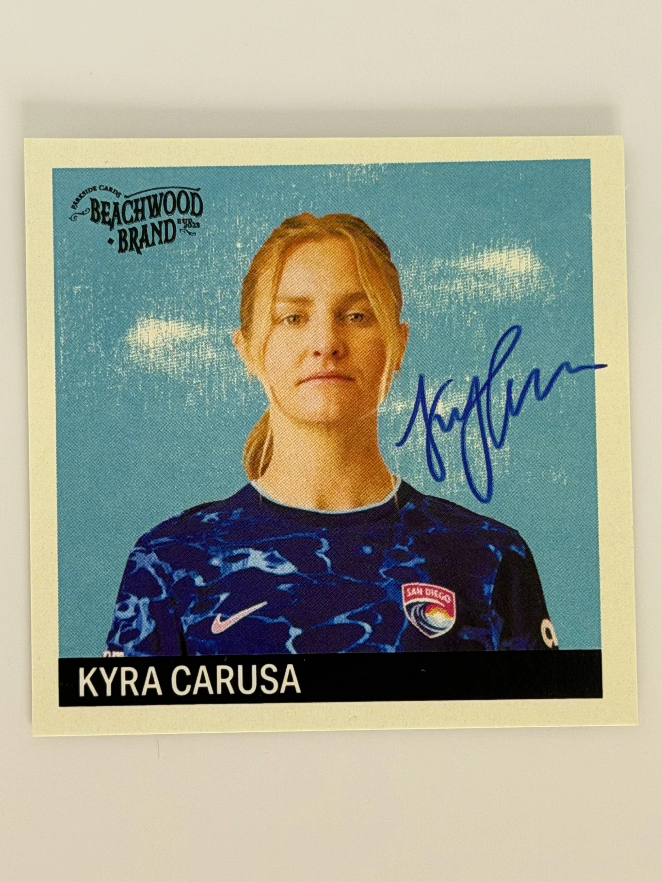 Signed 2025 Parkside Kyra Carusa Beachwood Brand #31 - A