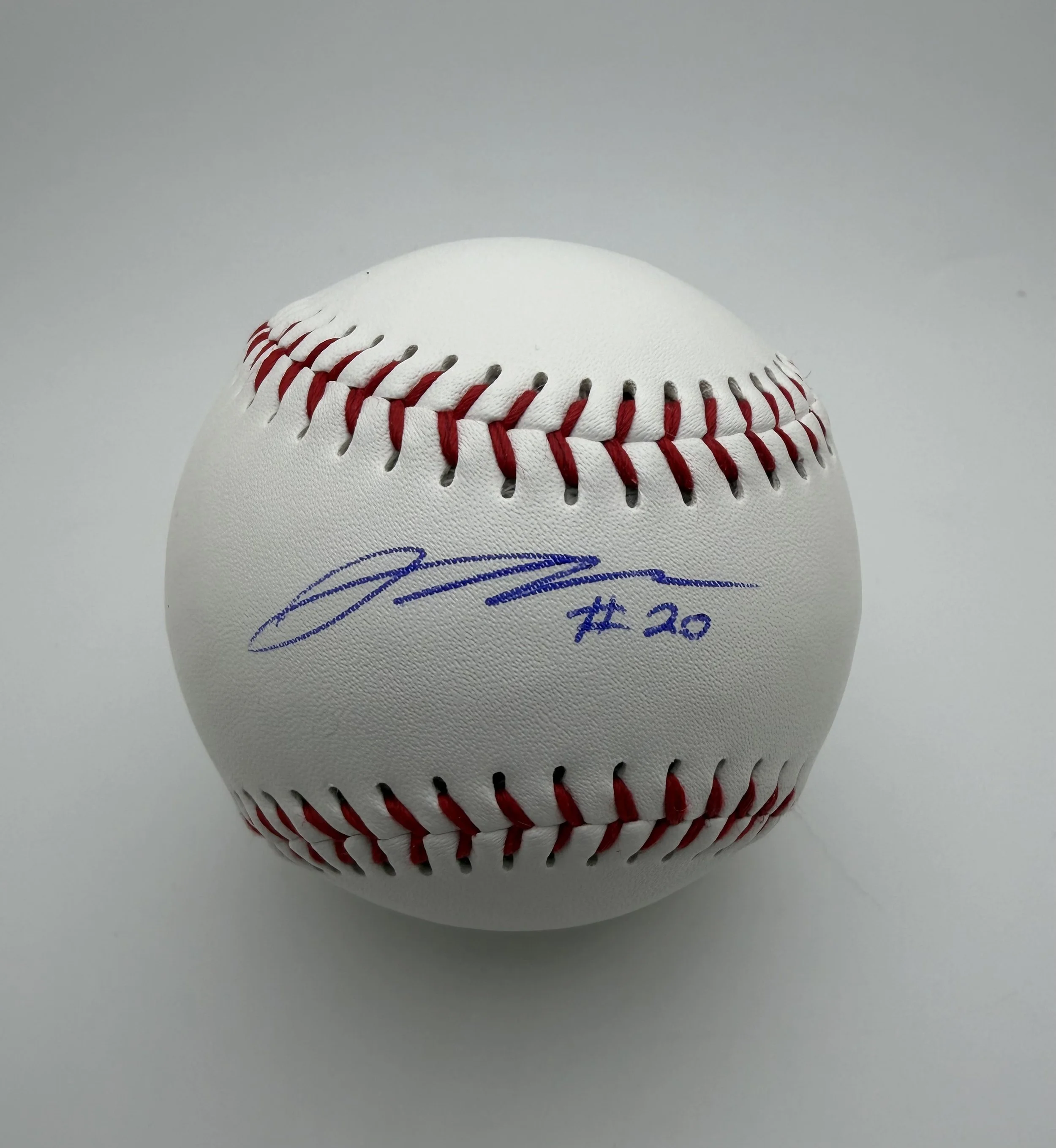 Signed Jamie Mackay Baseball