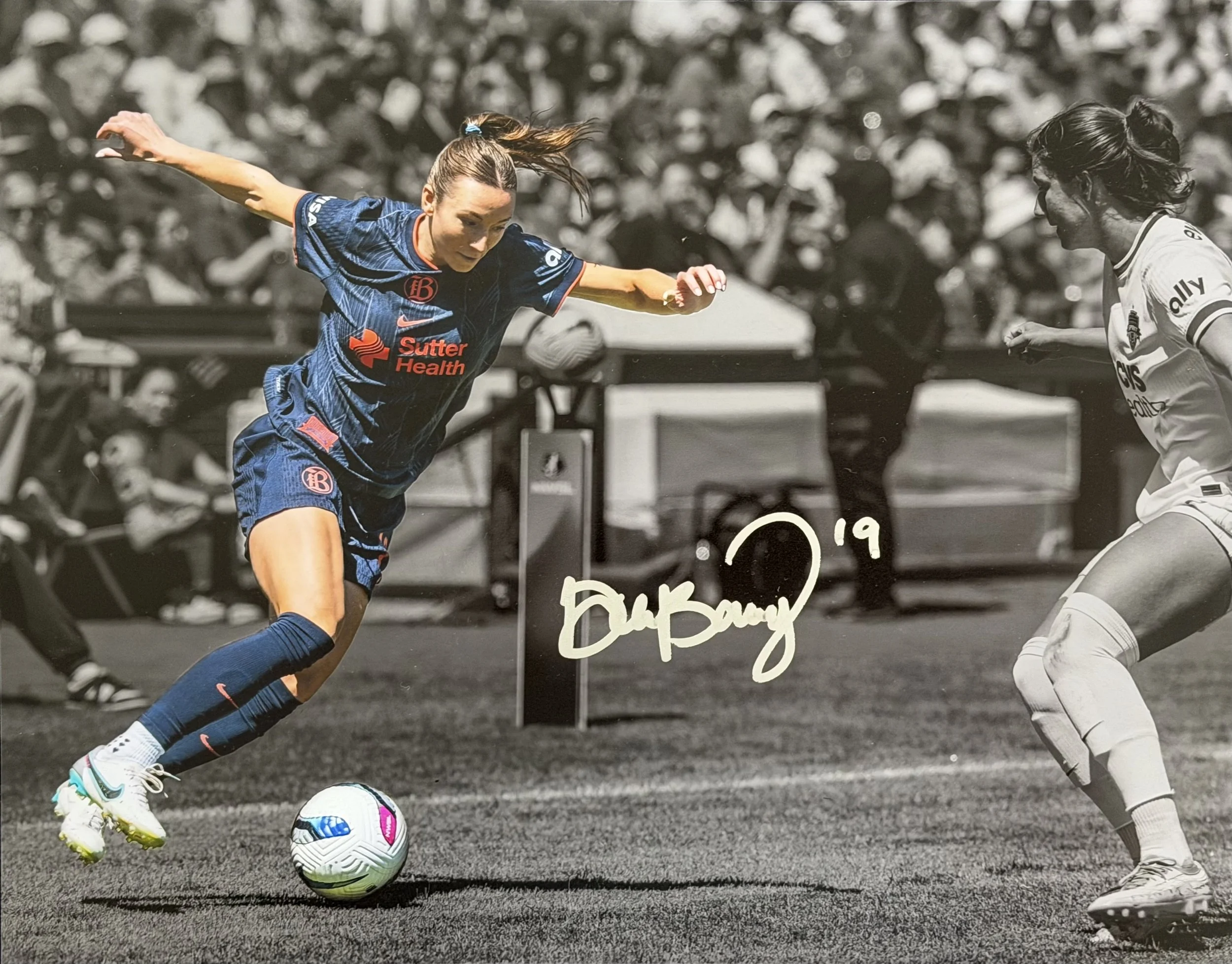 Dorian Bailey - Signed 11x14 Photo - Bay FC