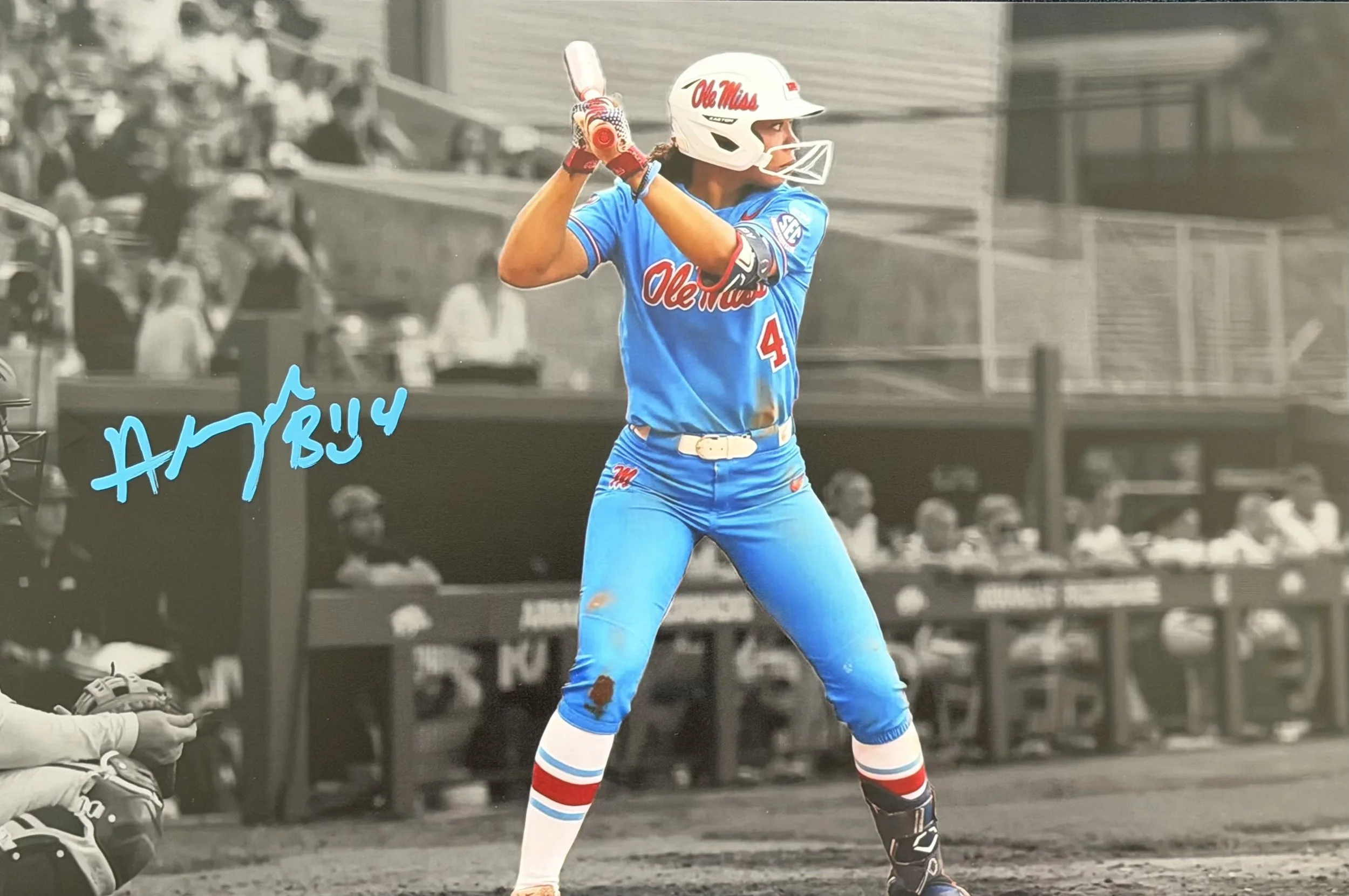 Aliyah Binford - Signed 10x15 Photo - Ole Miss