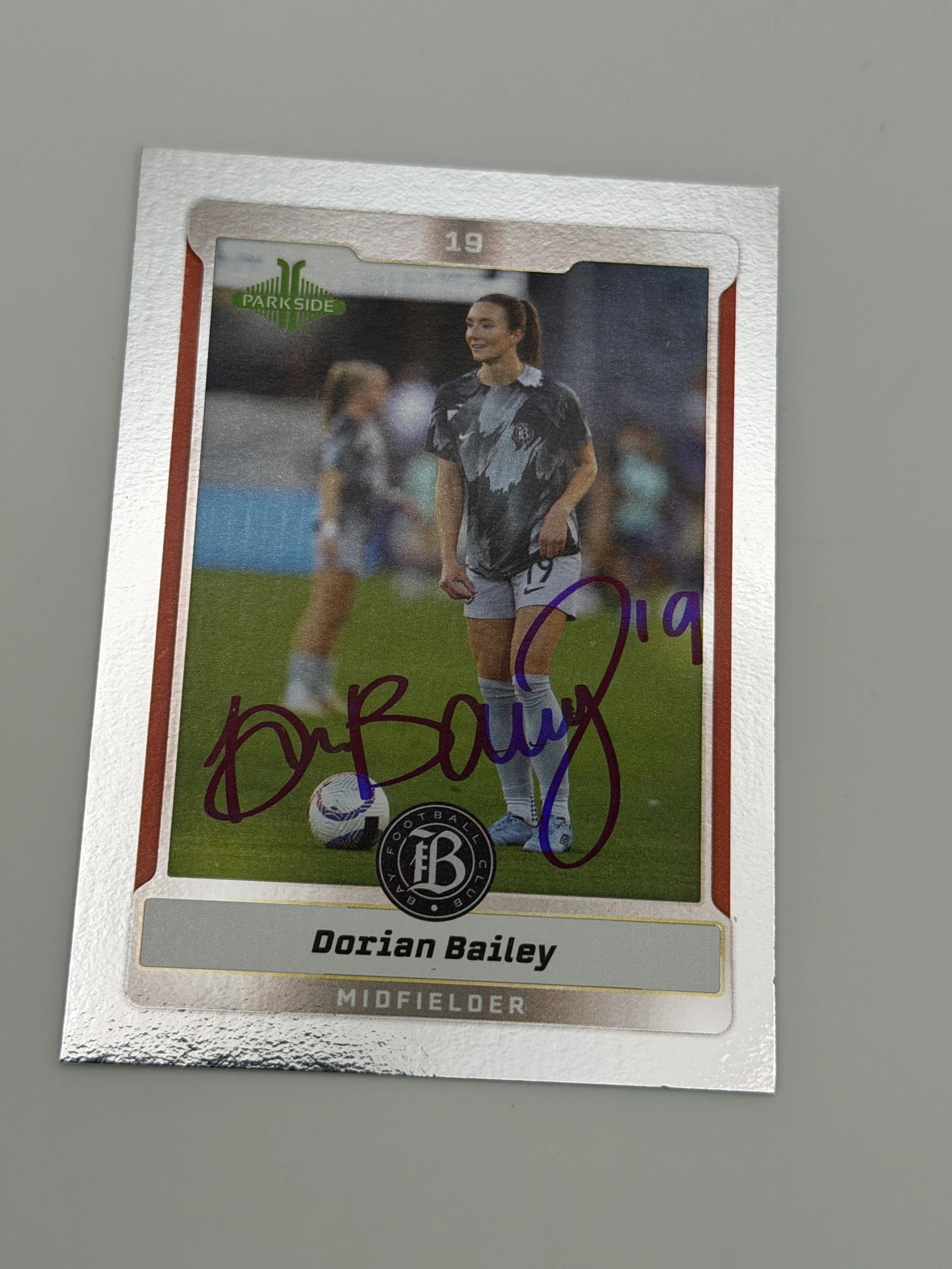 Signed 2025 Parkside Dorian Bailey Vol 1. Foil #157