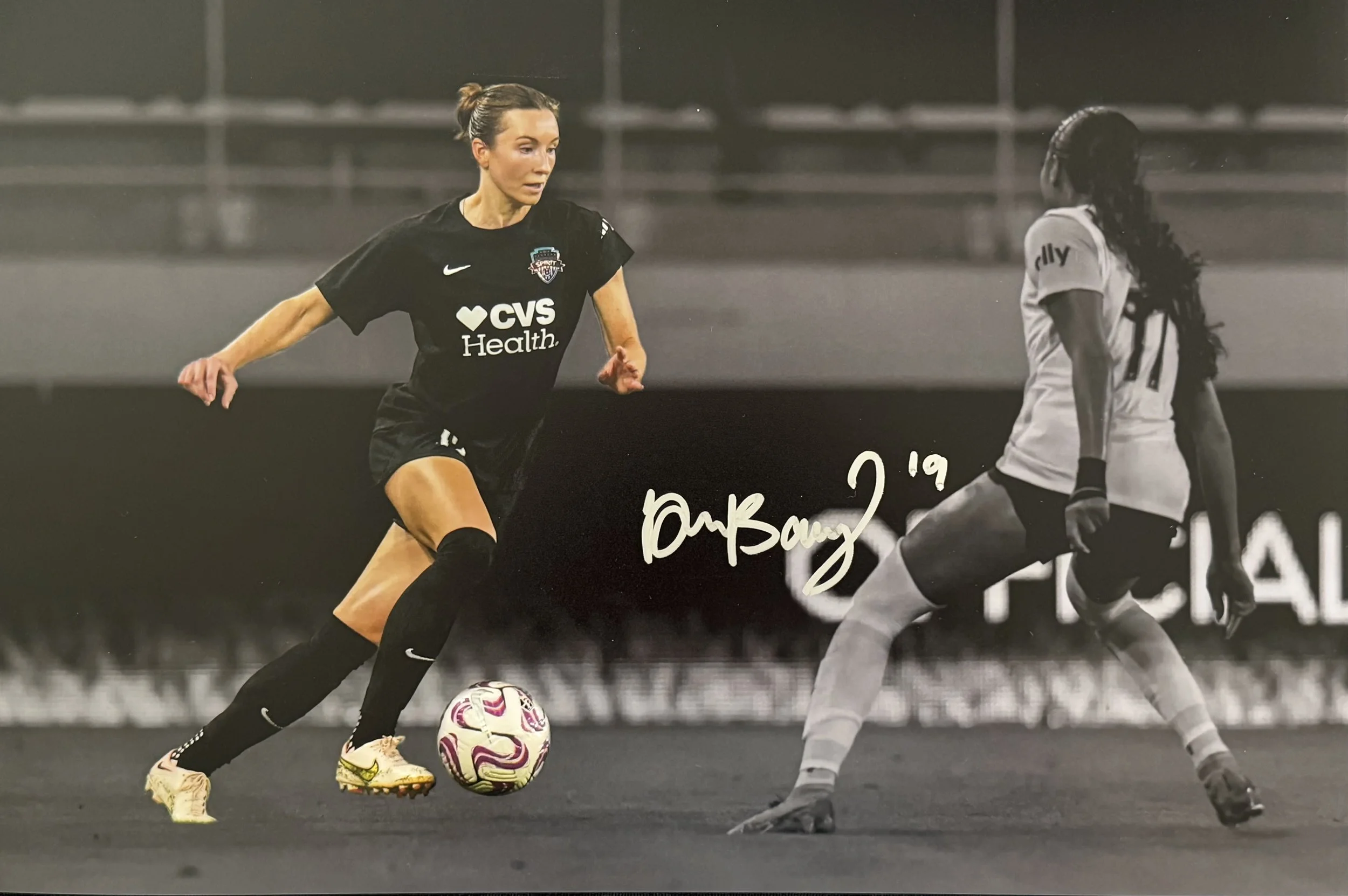 Dorian Bailey - Signed 12x18 Photo - Bay FC