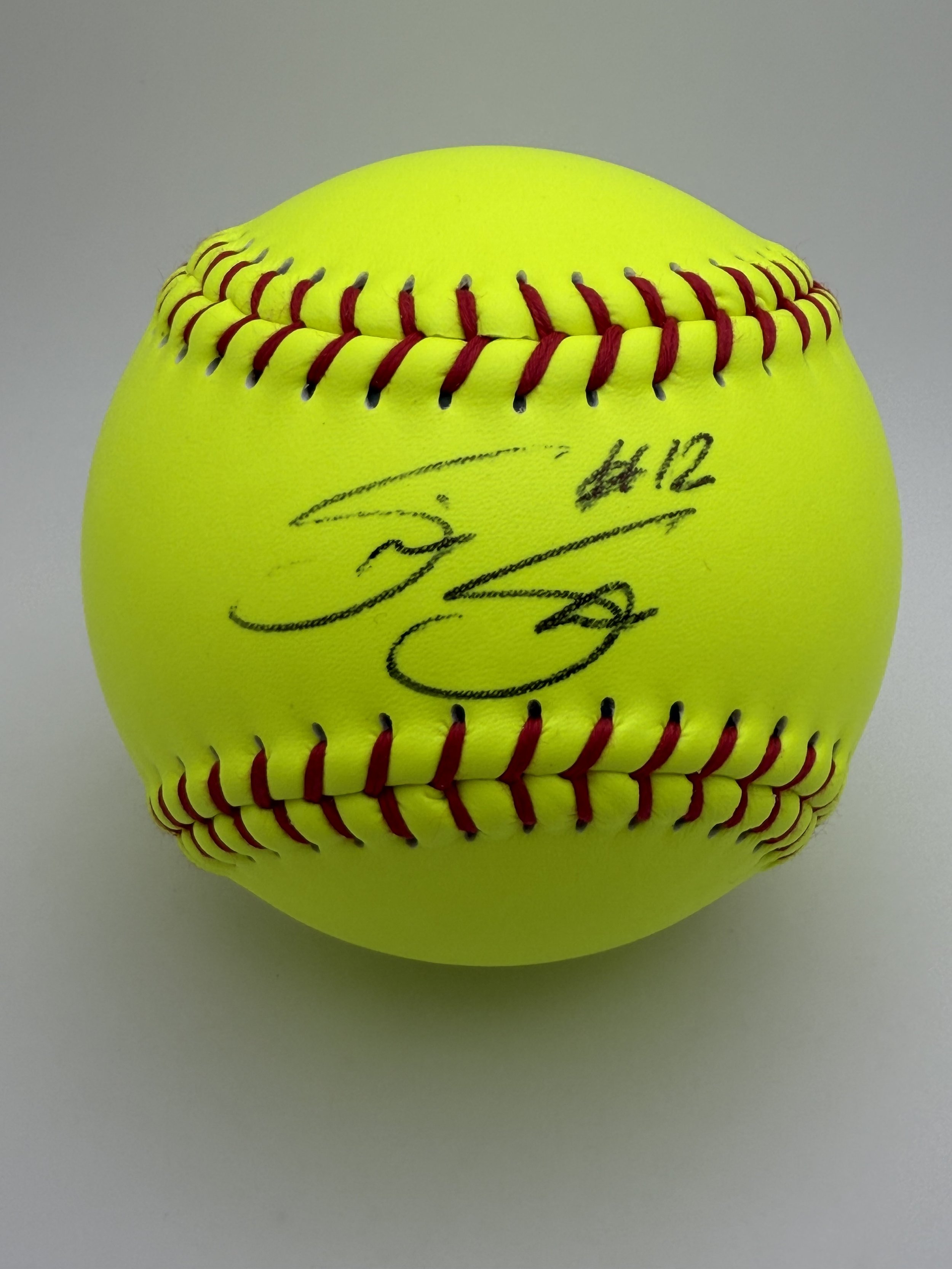 Sierra Sacco-Ferrie - Signed Mizuno Softball - Portland Cascade/USA Softball - 3/4