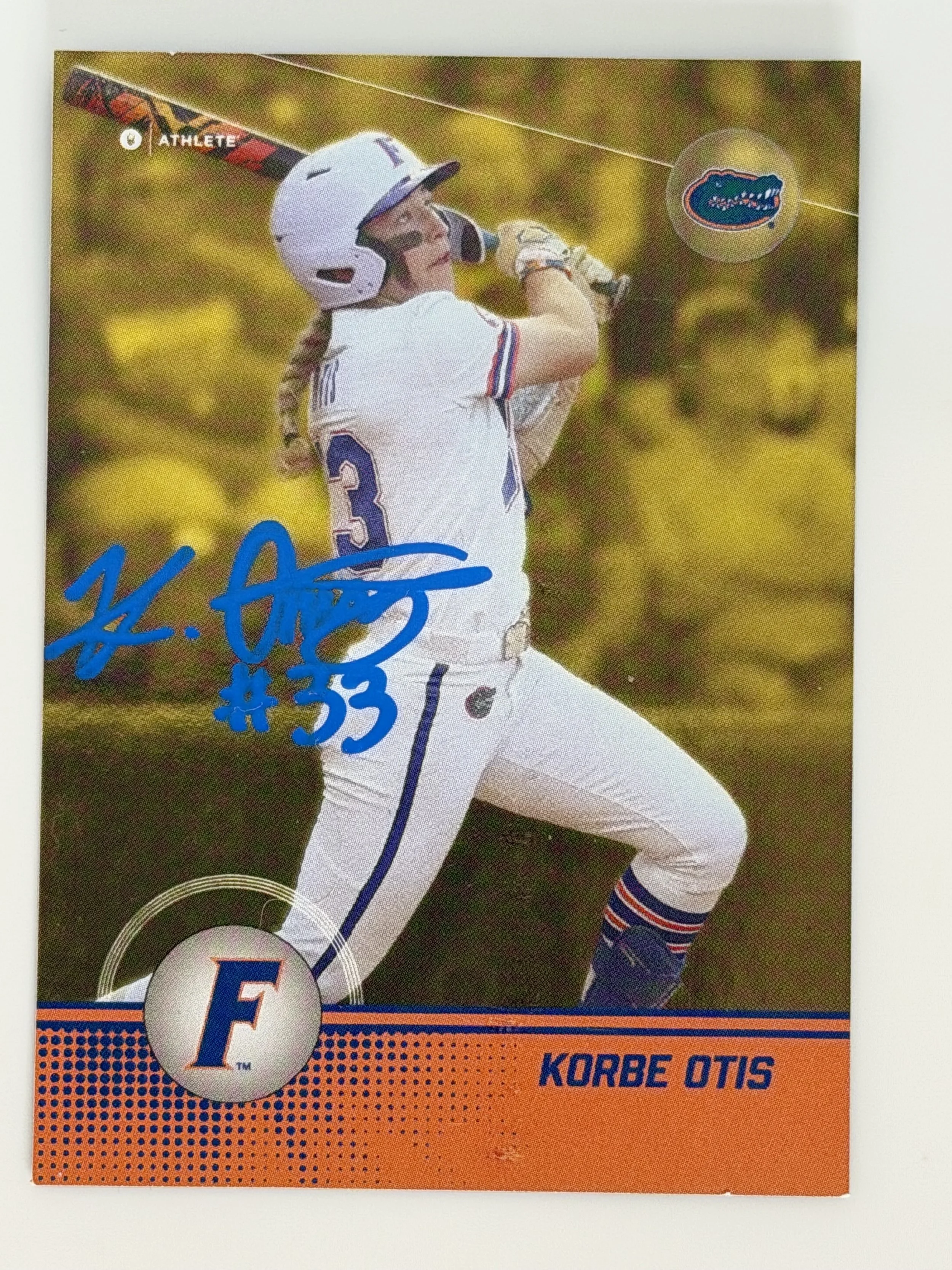 Signed 2025 ONIT Korbe Otis Gold #P-2 - B