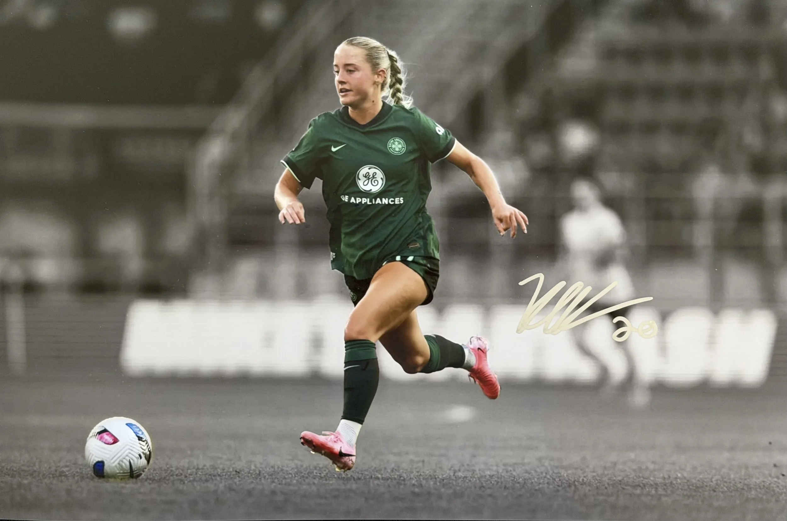 Katie O'Kane - Signed 11x14 Photo - Racing Louisville