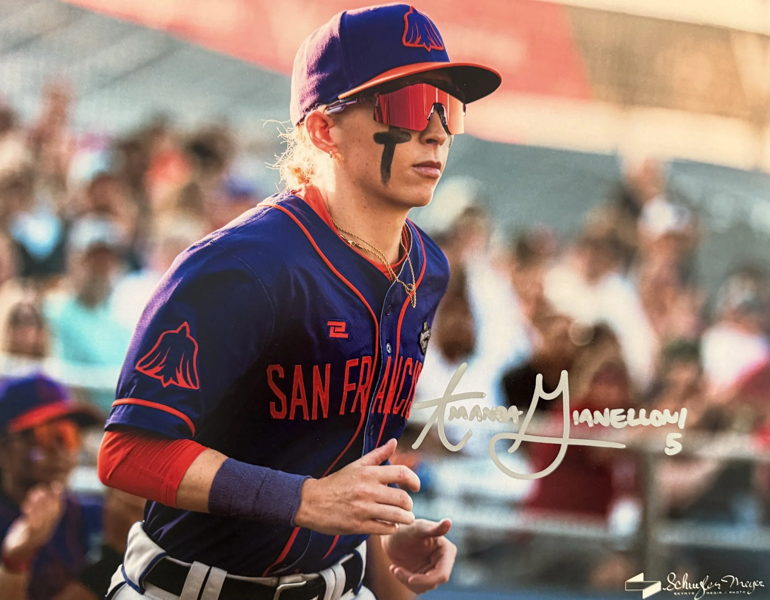 Signed 11x14 Amanda Gianelloni Photo - San Francisco Firebells