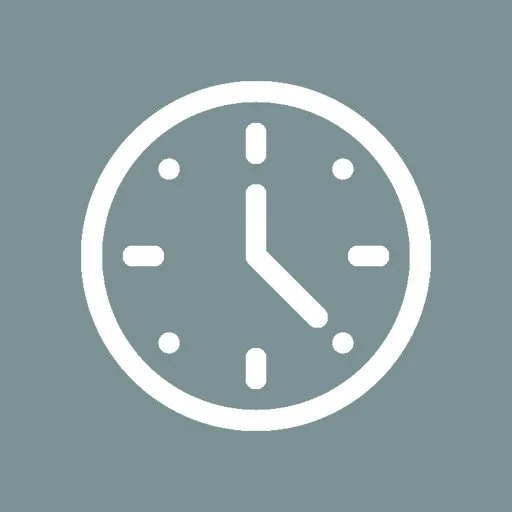Clock showing 4:00.