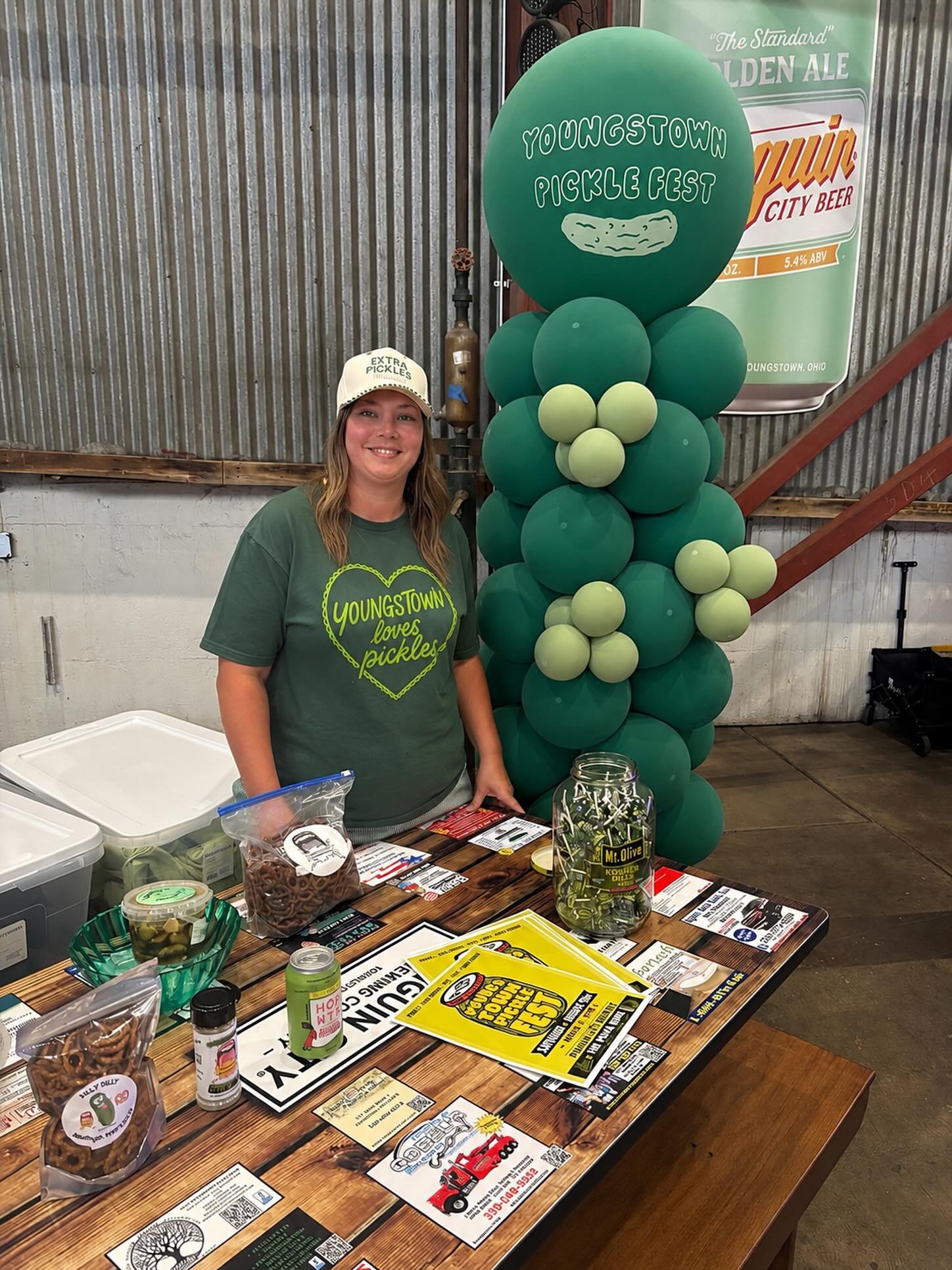 👋 If we haven&rsquo;t met yet, hi! I&rsquo;m Patti, the organizer behind Youngstown Pickle Fest.

🥒 A few things about me&hellip; I grew up in Youngstown, I&rsquo;m a small business owner (Let&rsquo;s Pop About It 🎈), and I even used to work at Pe