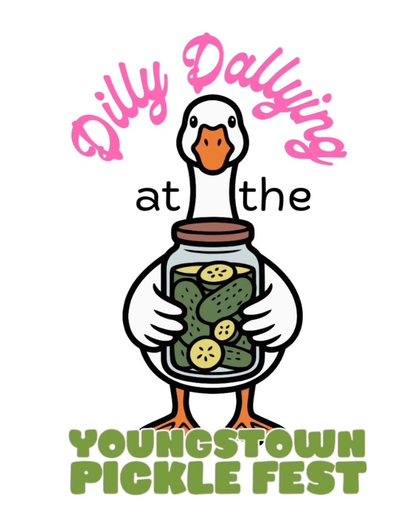 🪿🥒 Dilly dallying at Pickle Fest is highly recommended! 

🍯Honey Prints joined us last year with some of the CUTEST pickle sticker designs, and we&rsquo;re so excited to have them back!

💚They are bringing their retro mini sticker vending machine