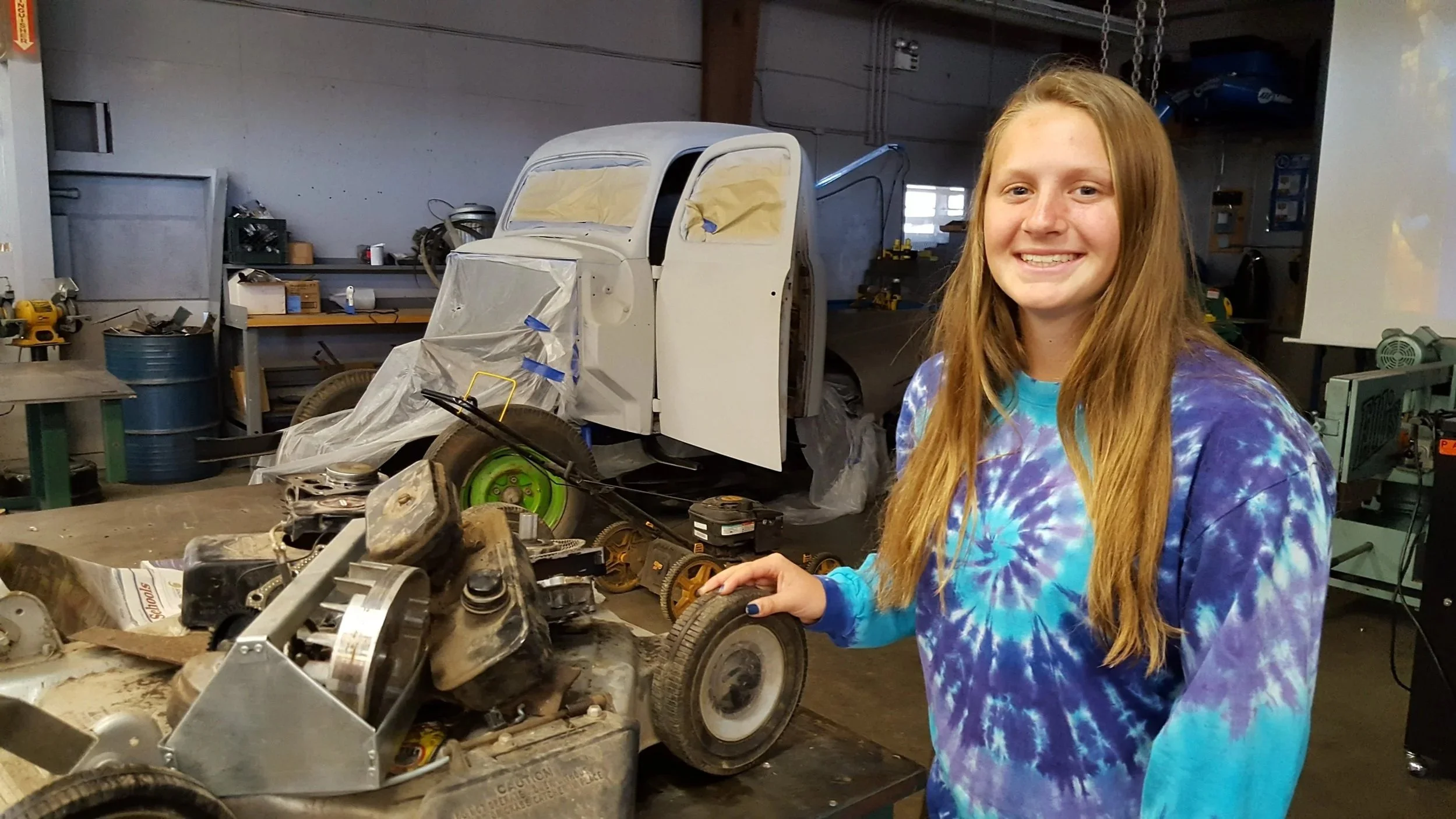Meet Annie: “The Only Girl In Power Mechanics.”