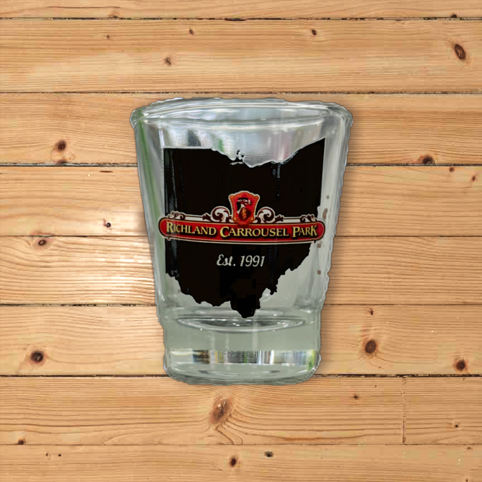Carrousel Shot Glass