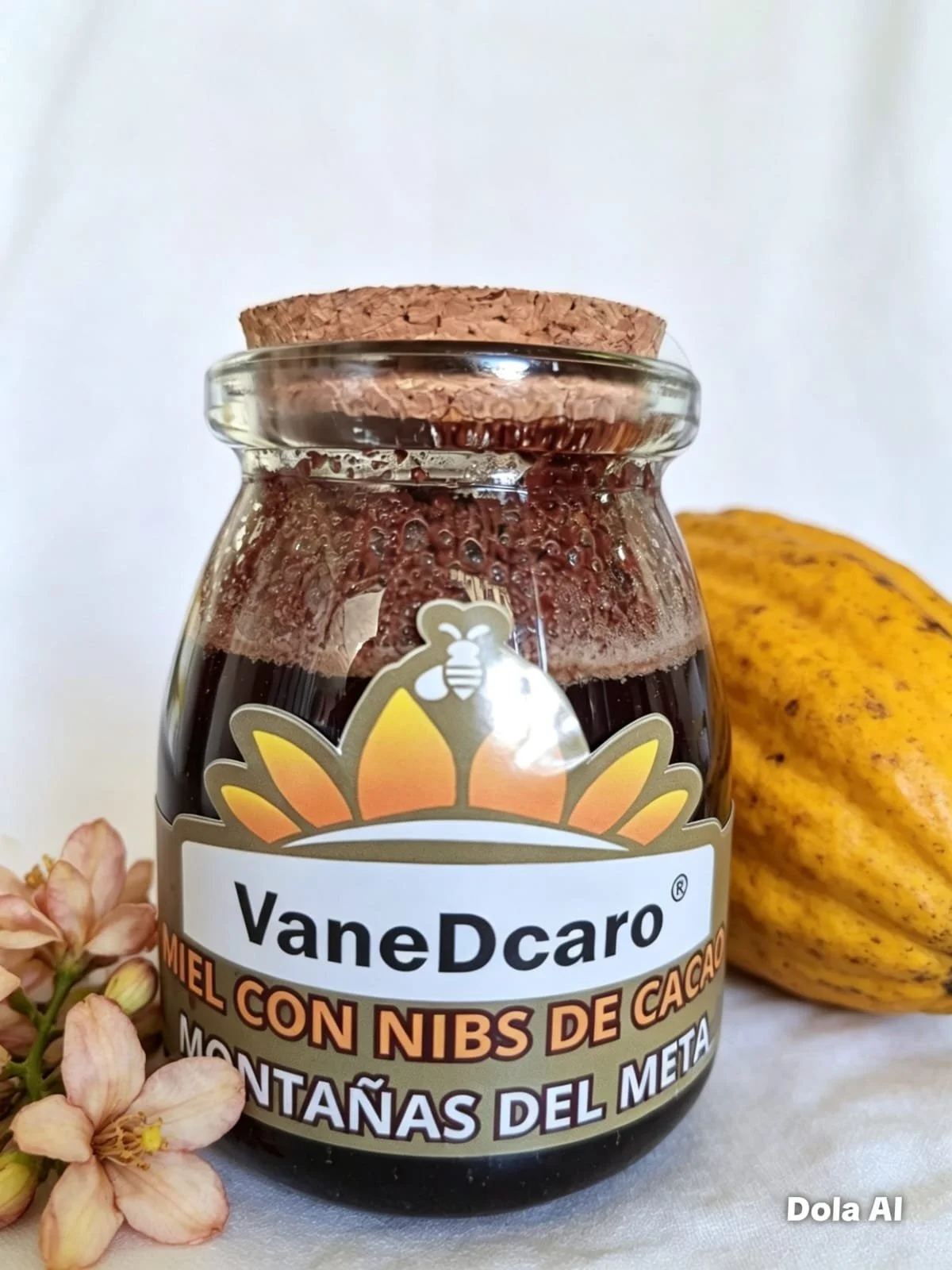 MIEL CON NIBS DE CACAO 200g