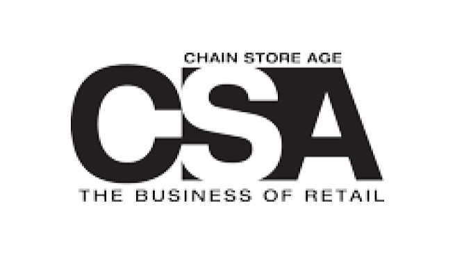 Logo for Chain Store Age with the slogan 'The Business of Retail'.
