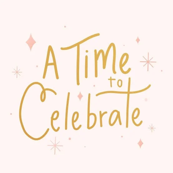 A little celebration... 