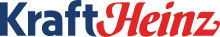 Kraft Heinz logo in blue and red text