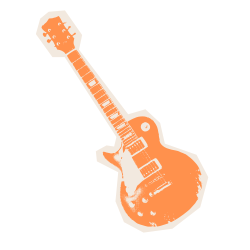 1/2 HOUR GUITAR MONTHLY TUITION