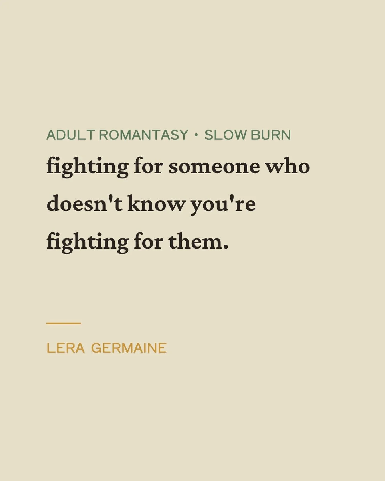 I write adult romantasy. slow burn, found family, magic that costs something. this is where I think out loud about the books I love &mdash; and the one I&rsquo;m writing.

adult romantasy author | debut author | leraland | writing community 

#amwrit