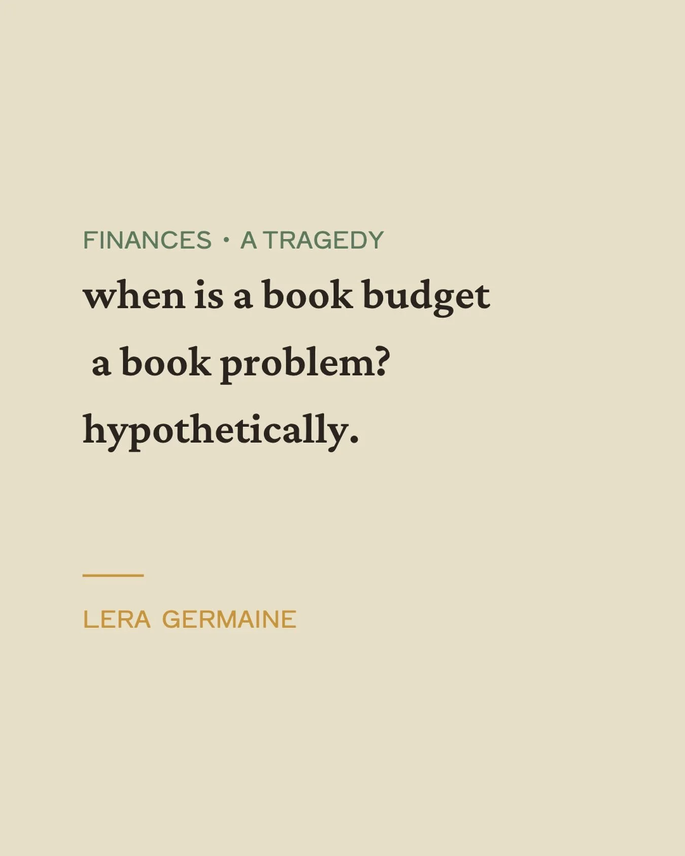 hypothetically speaking.

reader life | leraland | the struggle is real

#bookstagram #readersofinstagram #writinglife #romantasyreader #leraland