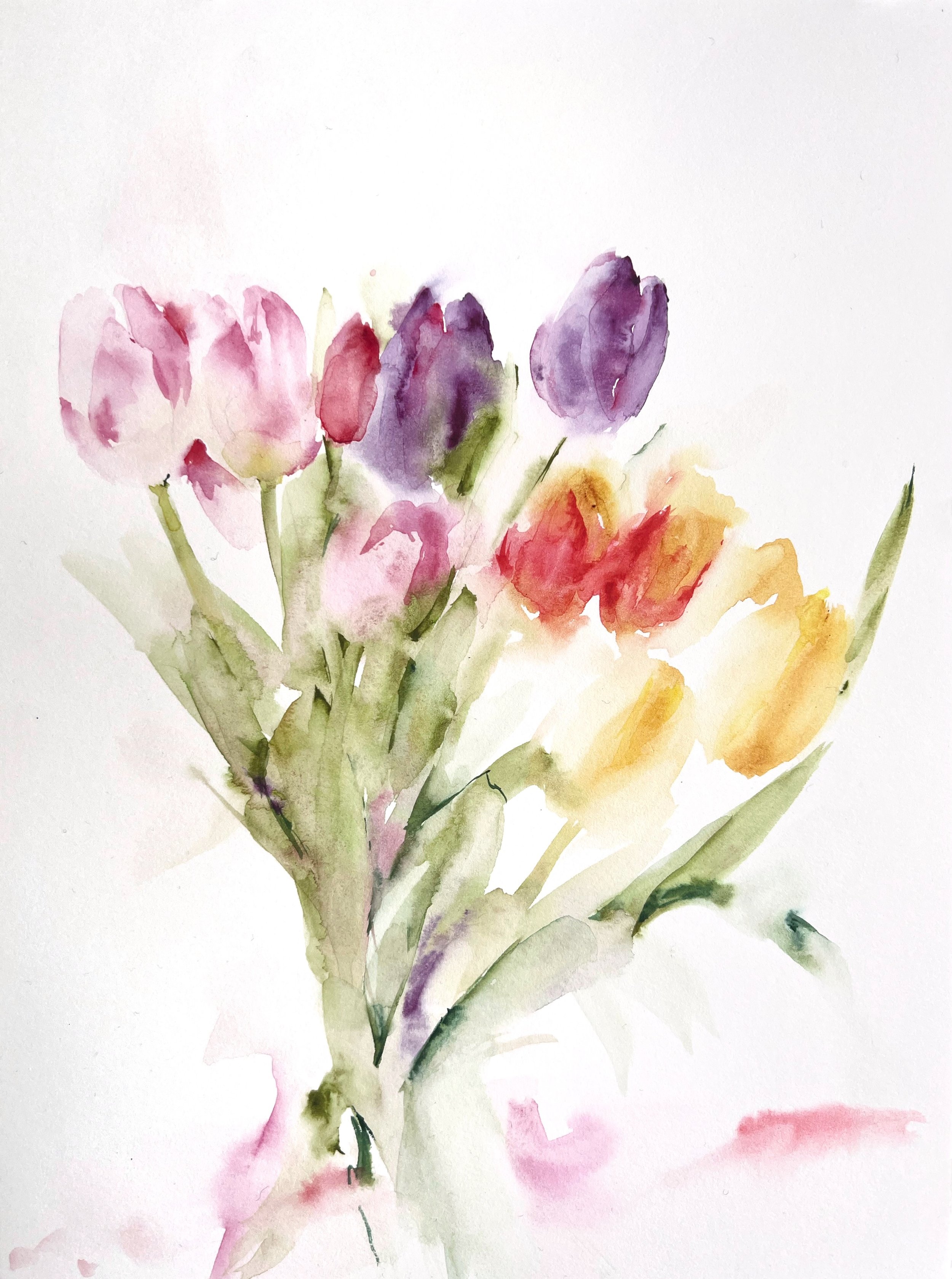 Lorraine Simonds - Florals - Her Tulips.jpeg