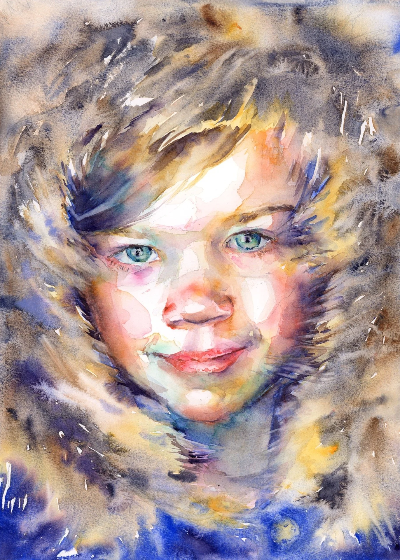   Young Winter's Gaze  , 10x14, 2025  SOLD  🔴