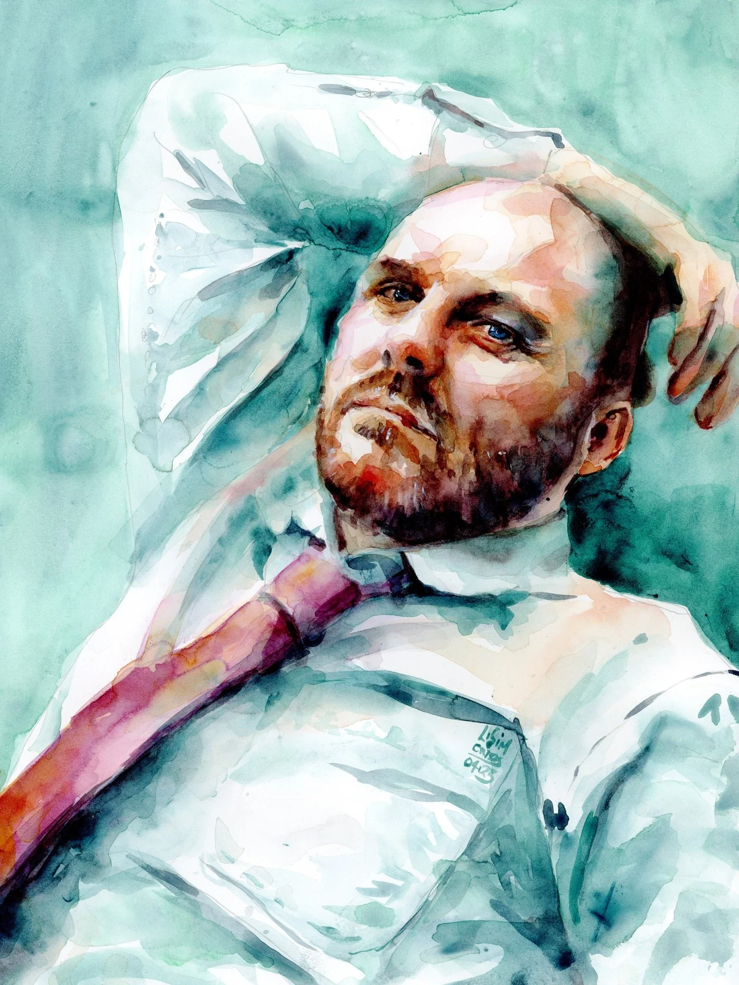   Tony  , 12x16, 2023