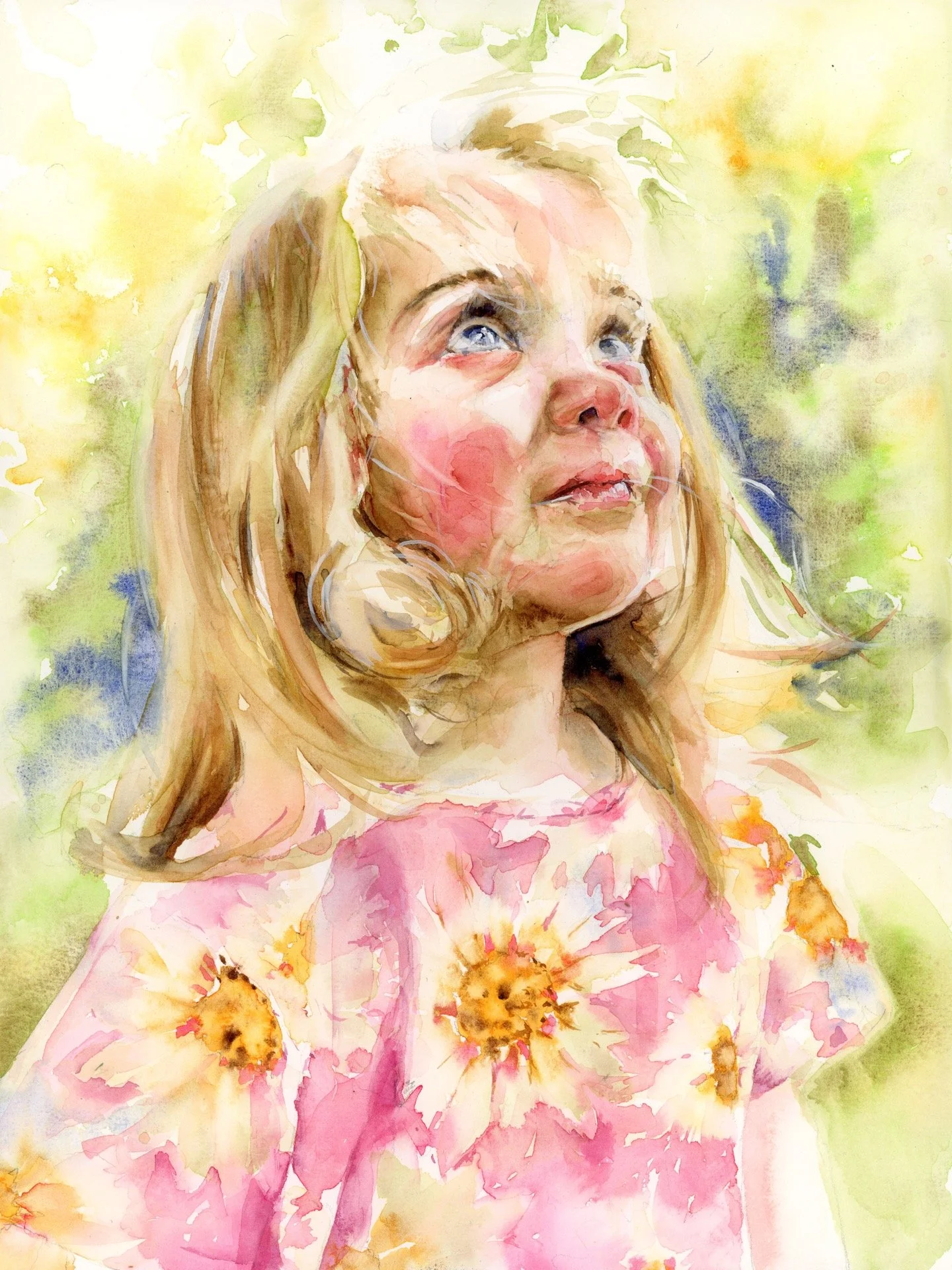 Sun Kisses (12x16)