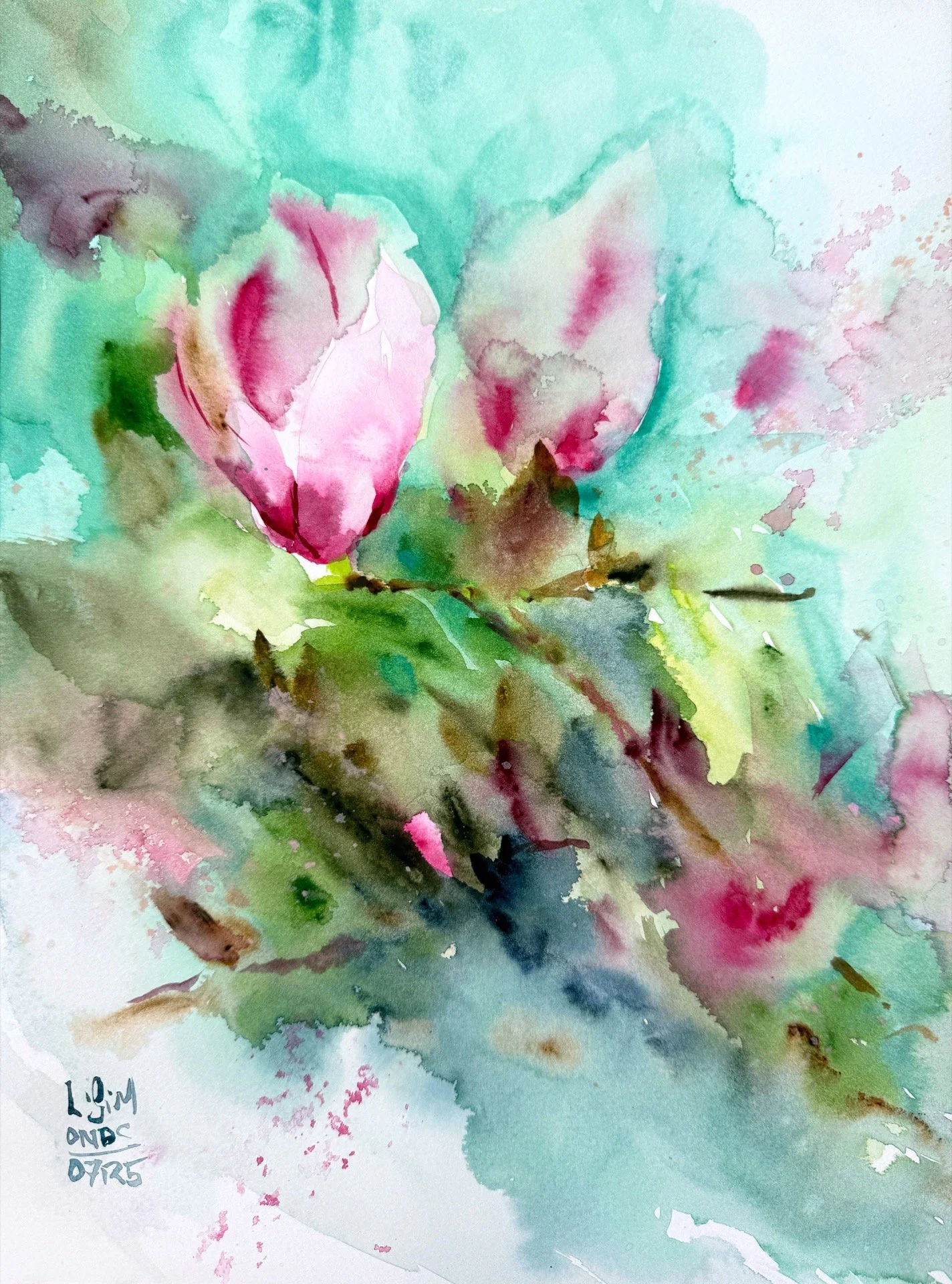 20250731 - Lorraine Simonds - Florals - Dew Bloom Test.jpg