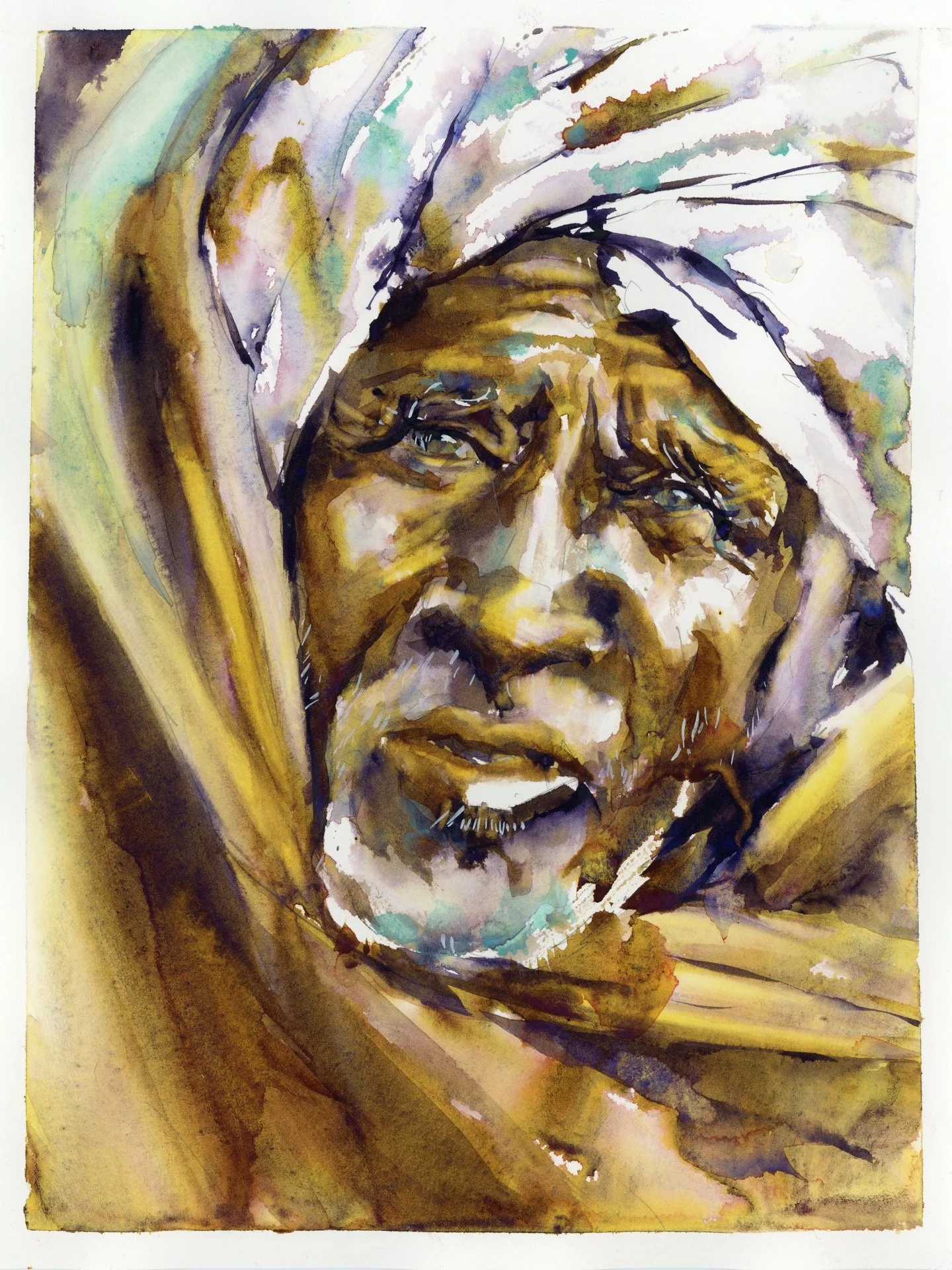   Remnants of the Bhil  , 9x12, 2025  Available 