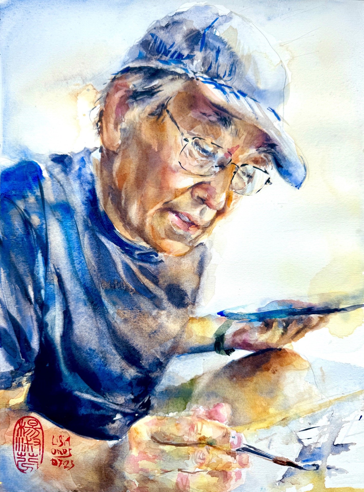   Andre  , 9x12, 2025