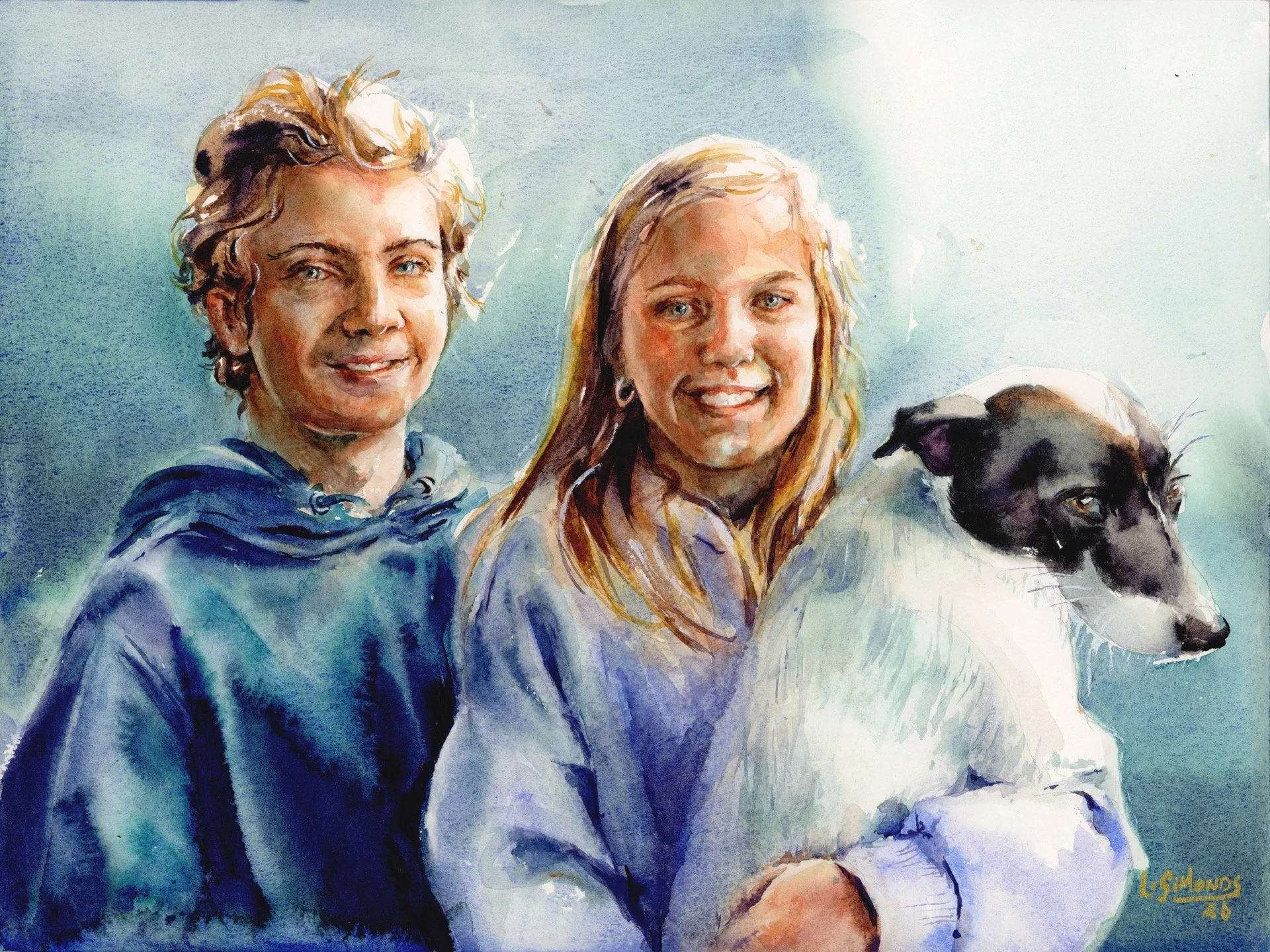   Brayden & Cara  , 16x12, 2026