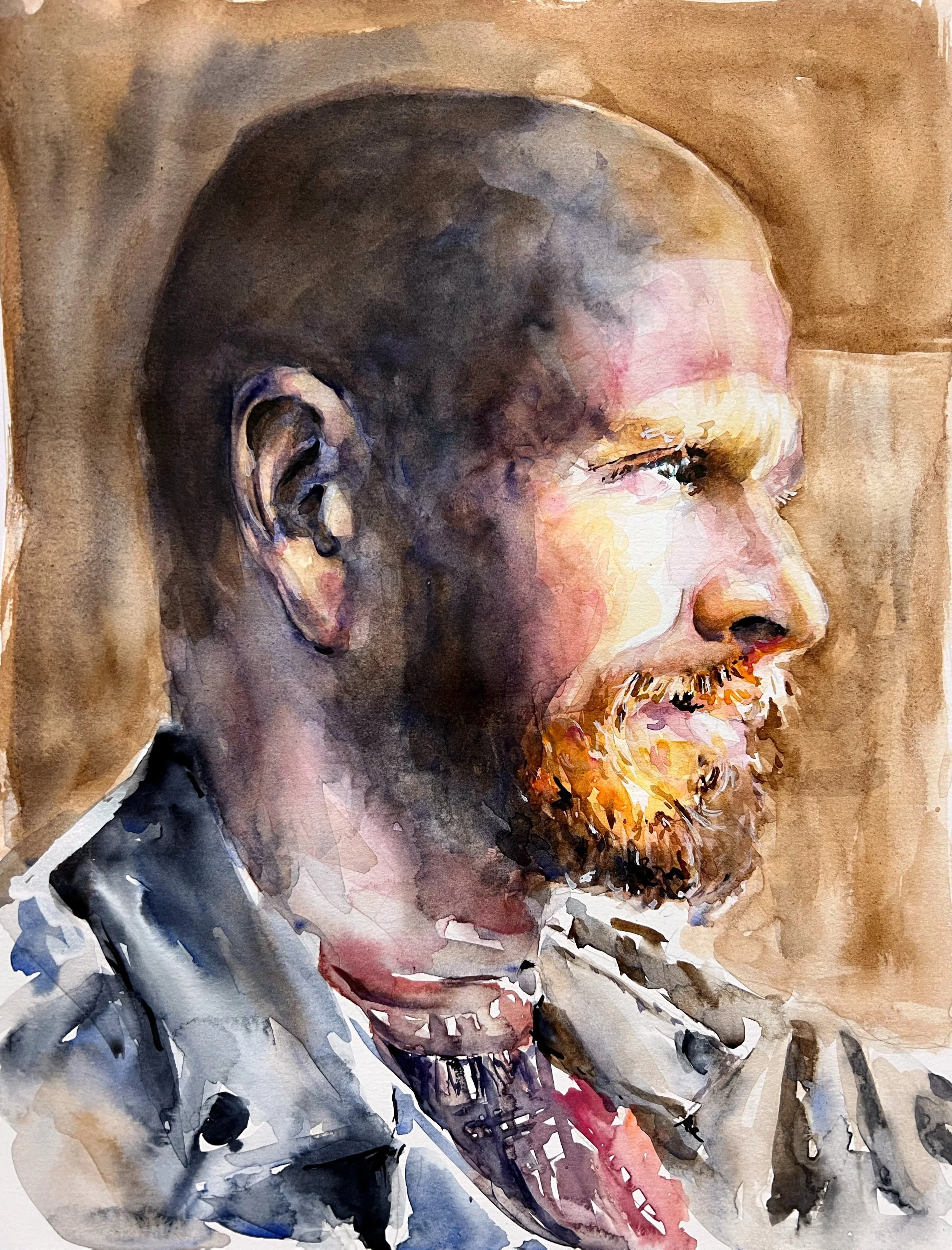   John  , 9x12, 2023  SOLD  🔴