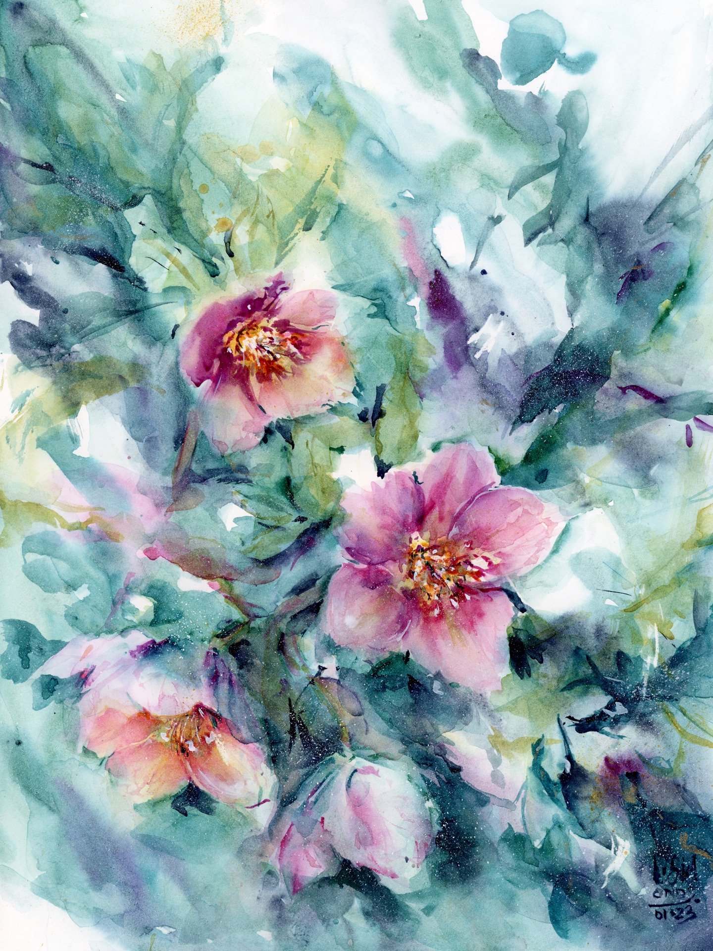Lorraine Simonds - Florals - If I knew.jpg