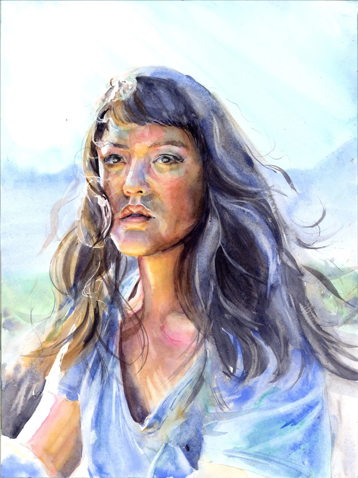 Becoming Clear (12x16)