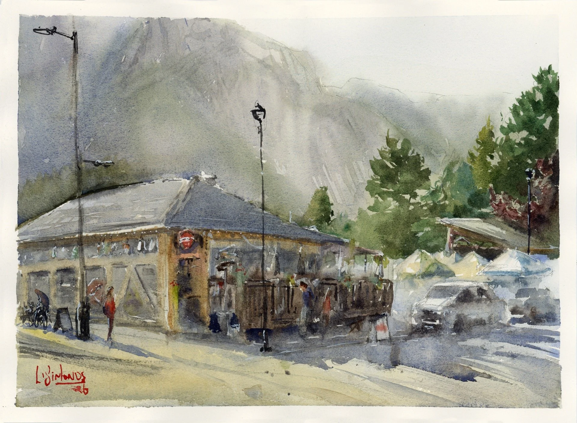 Saturday Mornings at The Copper Coil (15x11)