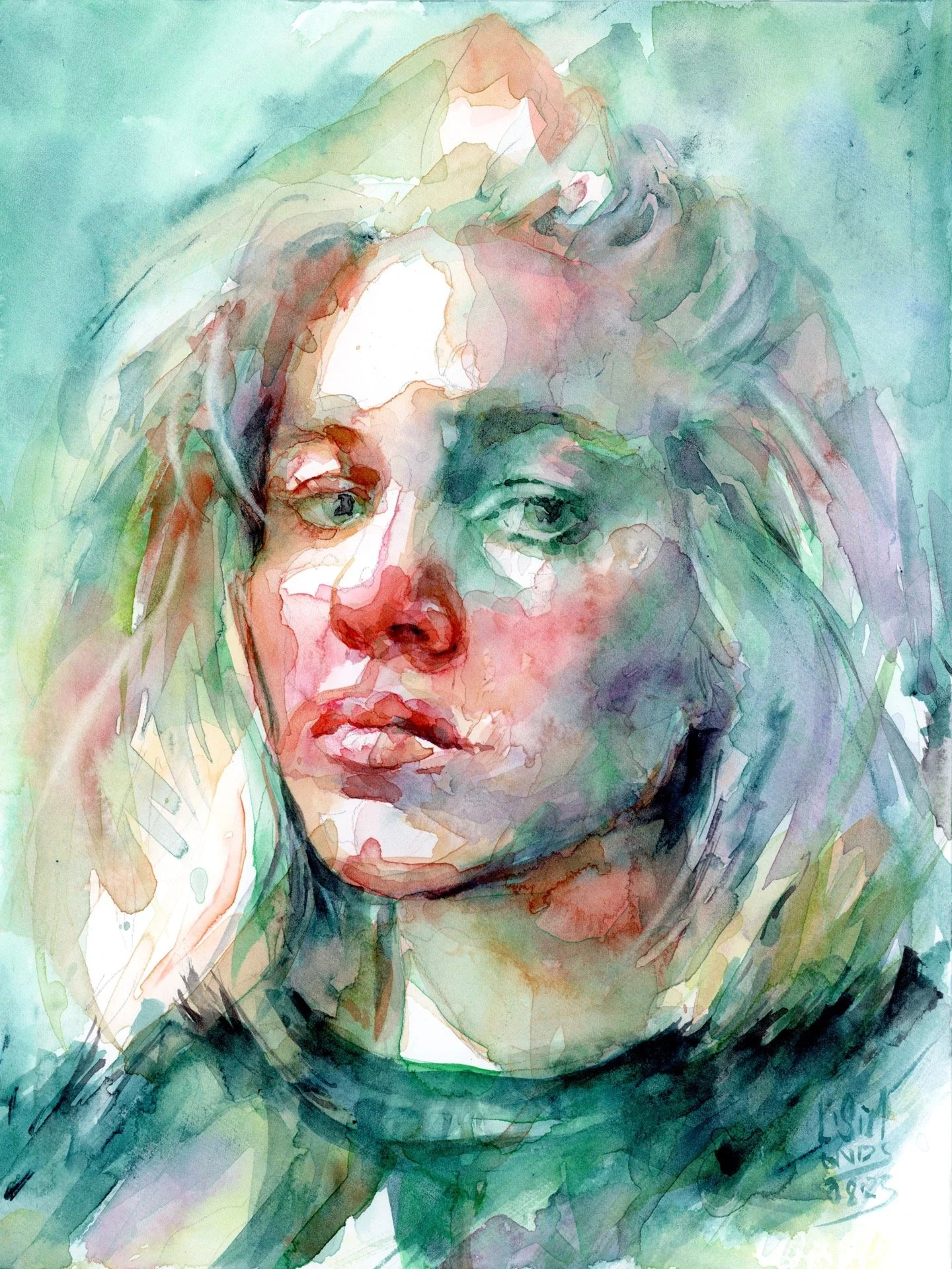  Mariana  , 9x12, 2023  Available 
