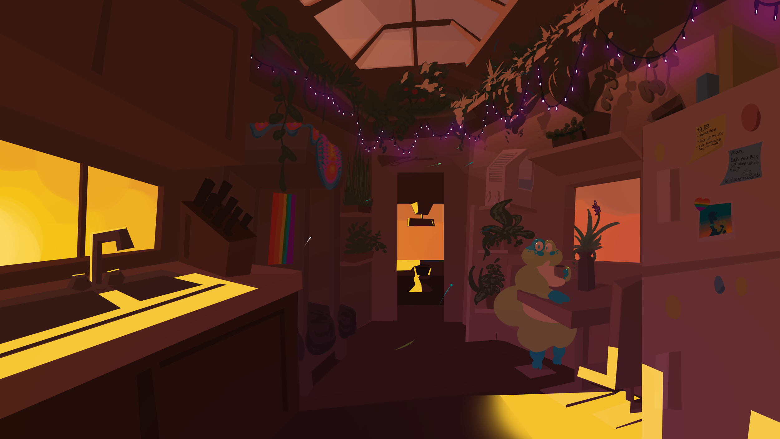 Rainy Day Dealers van interior with Ranan.png