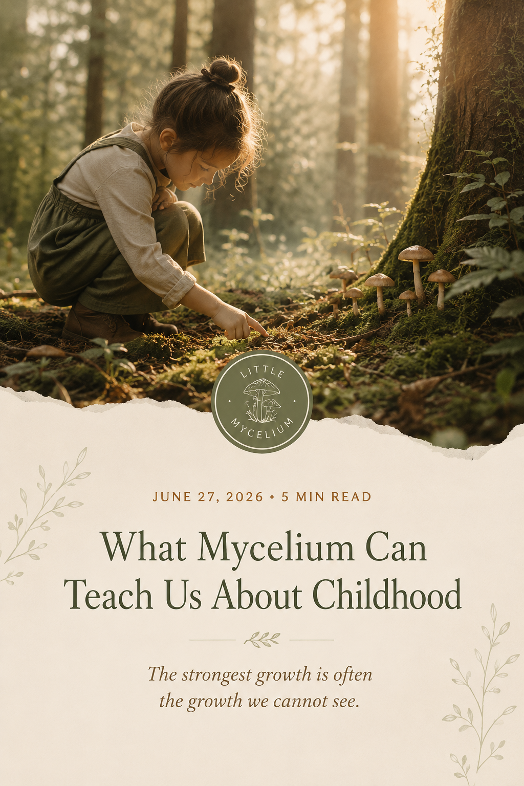 What Mycelium Can Teach Us About Childhood