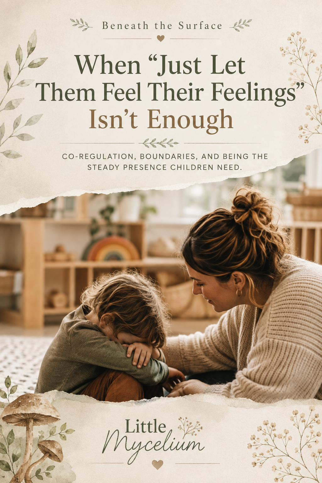 When “Just Let Them Feel Their Feelings” Isn’t Enough