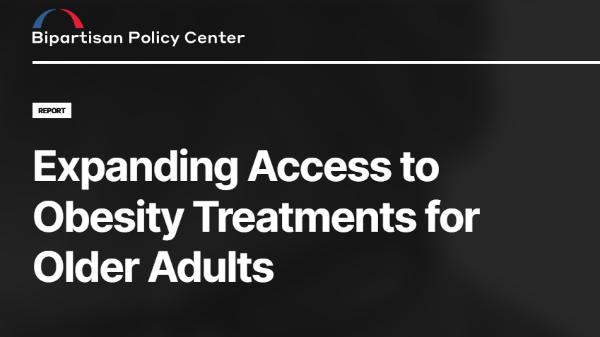 BPC Report: Expanding Access to Obesity Treatments for Older Adults