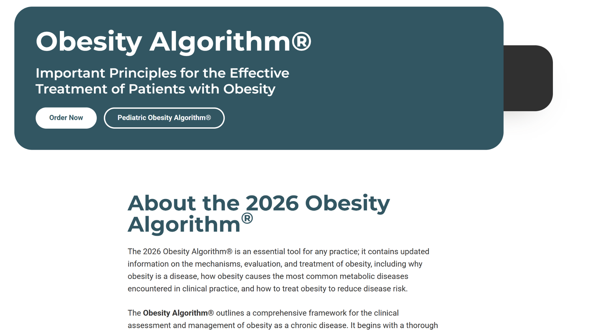 OMA Obesity Algorithm