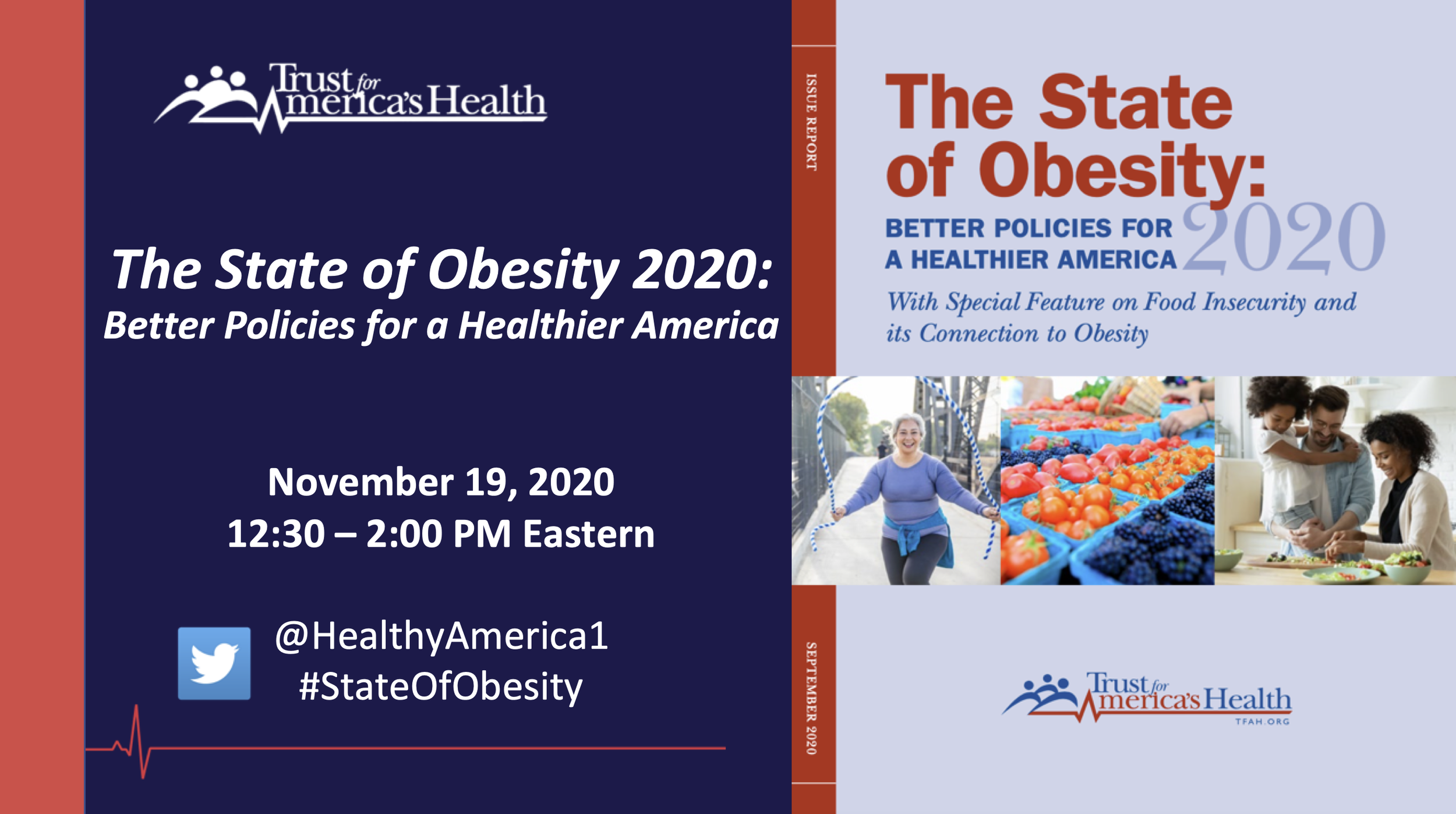 State of Obesity 2020: Better Policies for a Healthier America Congressional Briefing