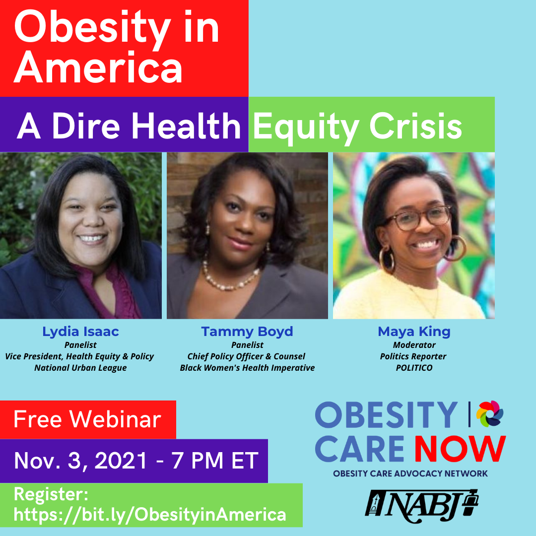 Webinar: Obesity in America: A Dire Health Equity Crisis