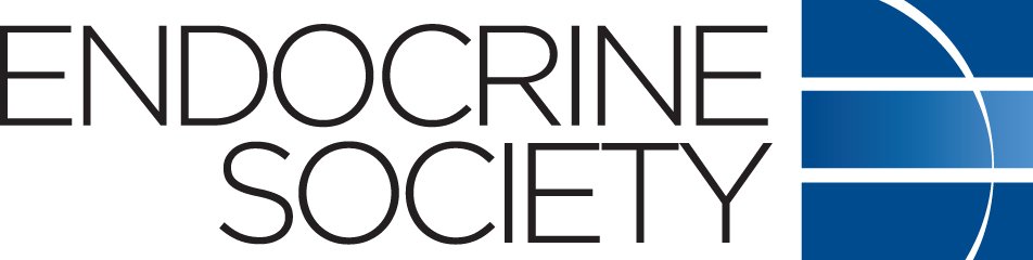 Endocrine Society logo featuring a stylized design on a white background.