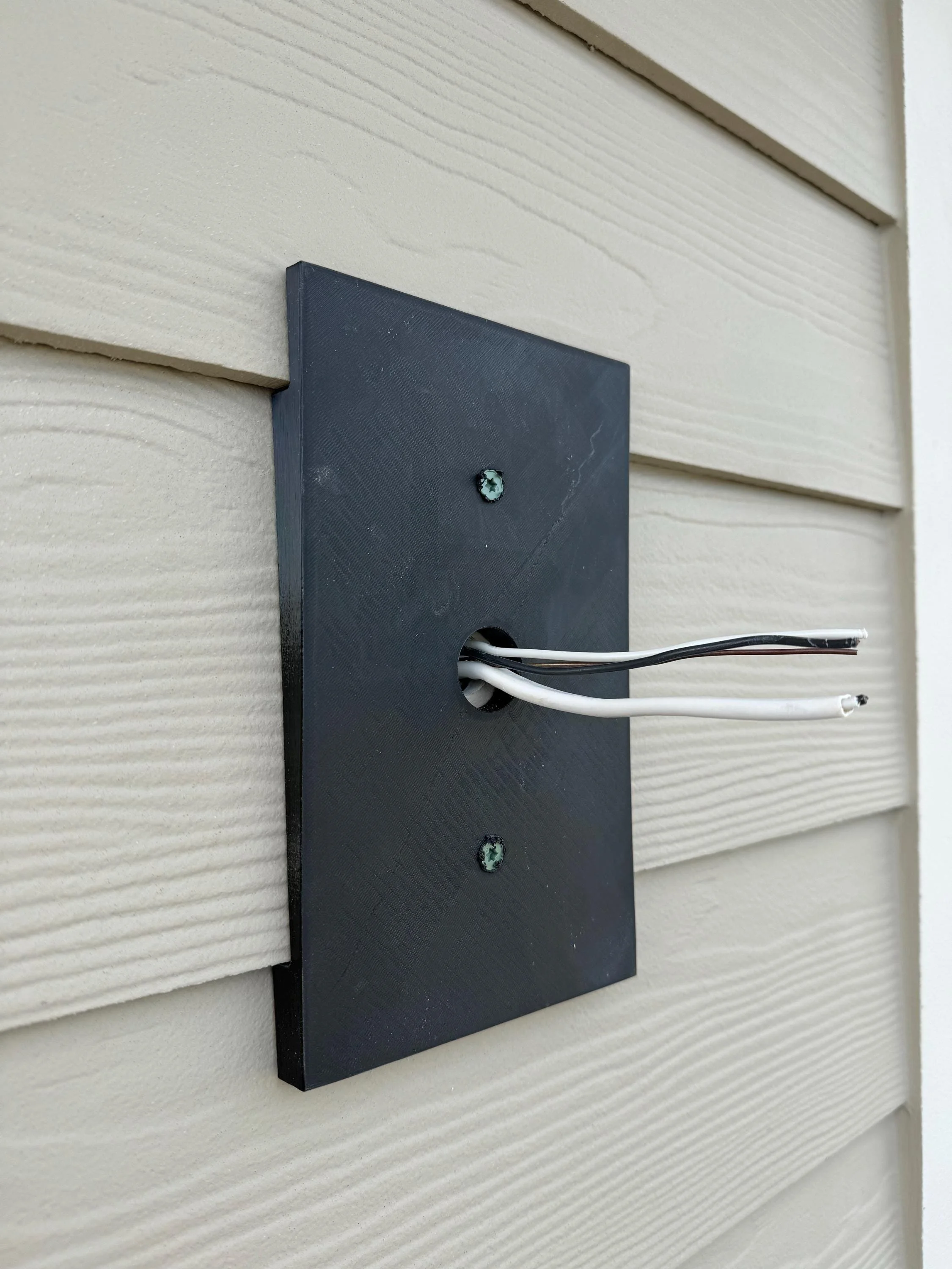 Siding Mount Block (Custom Designs)