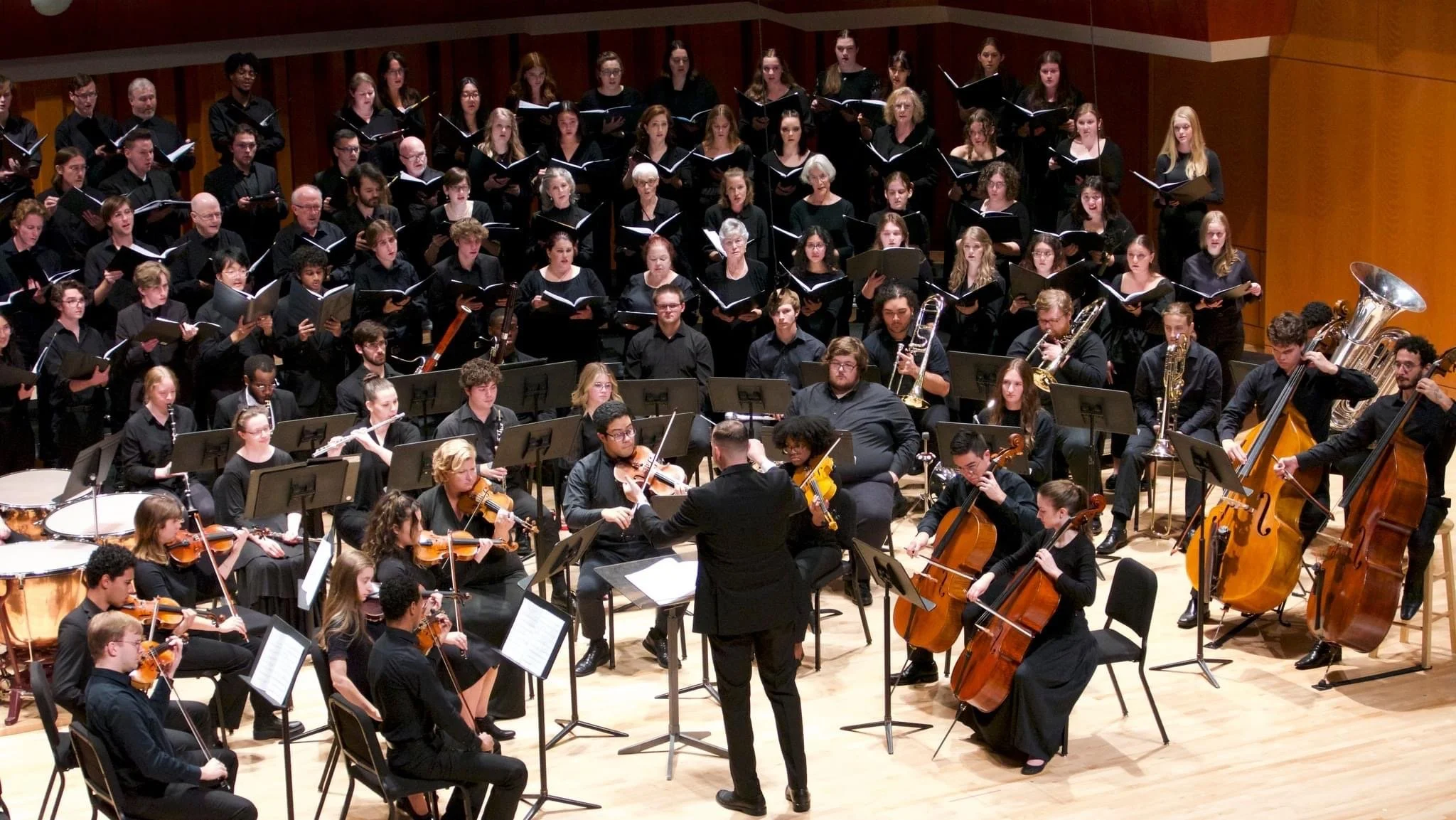in performance with the UGA Choir