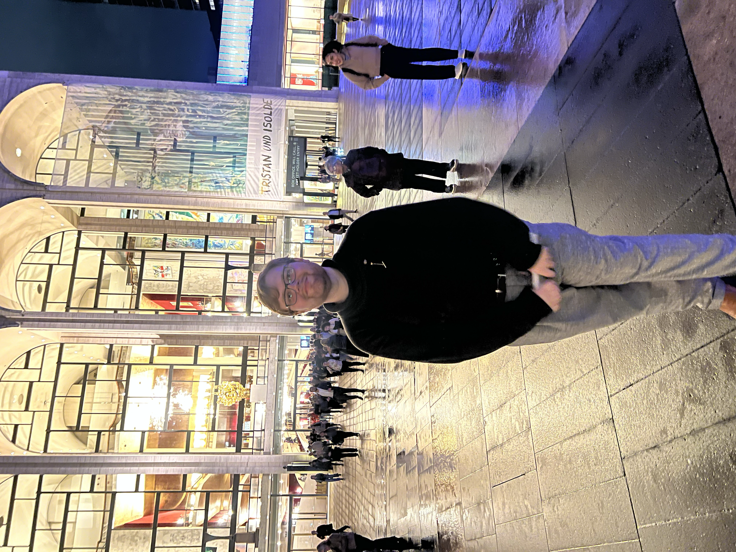 after a performance of Puccini's Madame Butterfly 